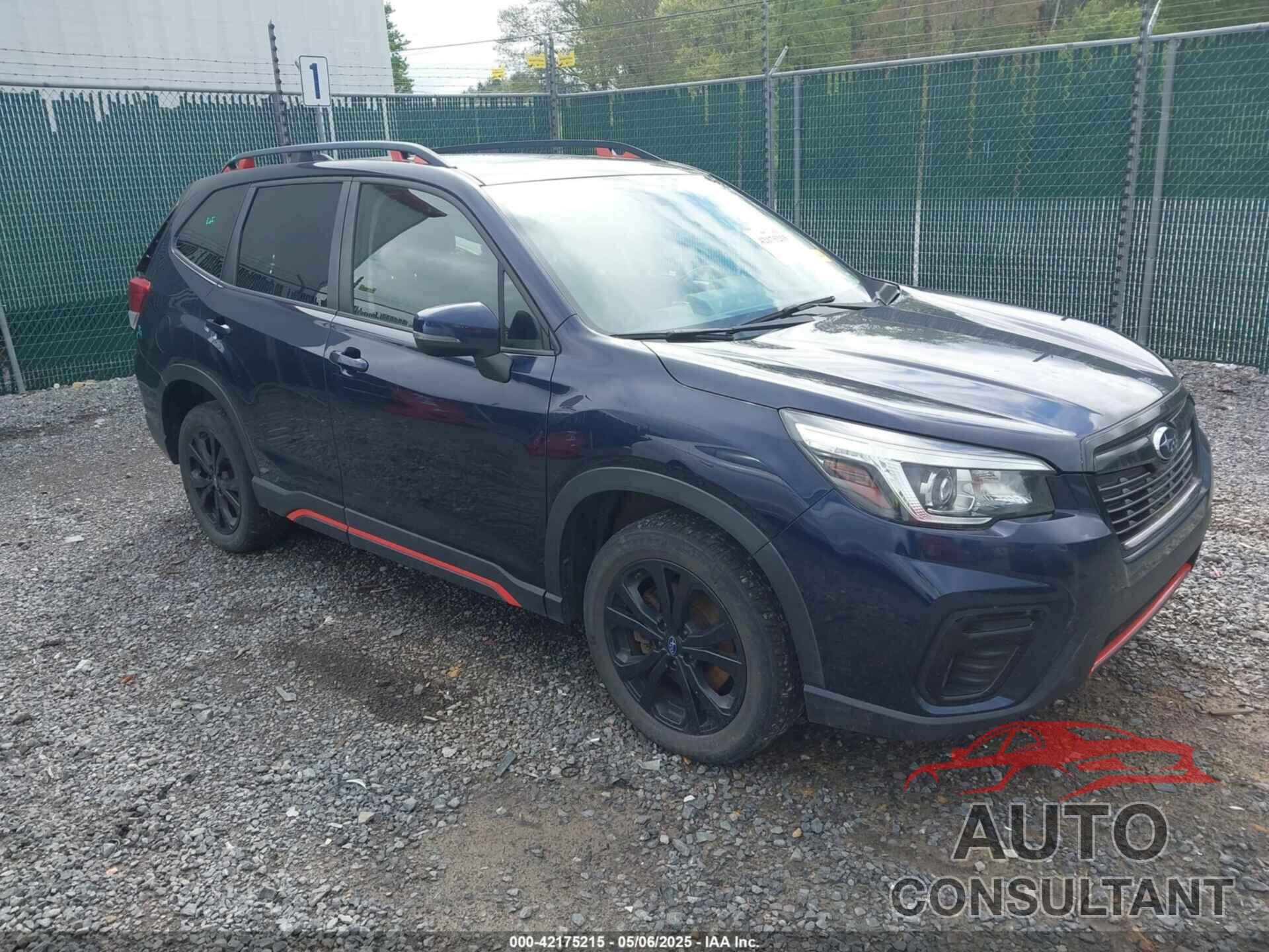SUBARU FORESTER 2019 - JF2SKAPC8KH476351