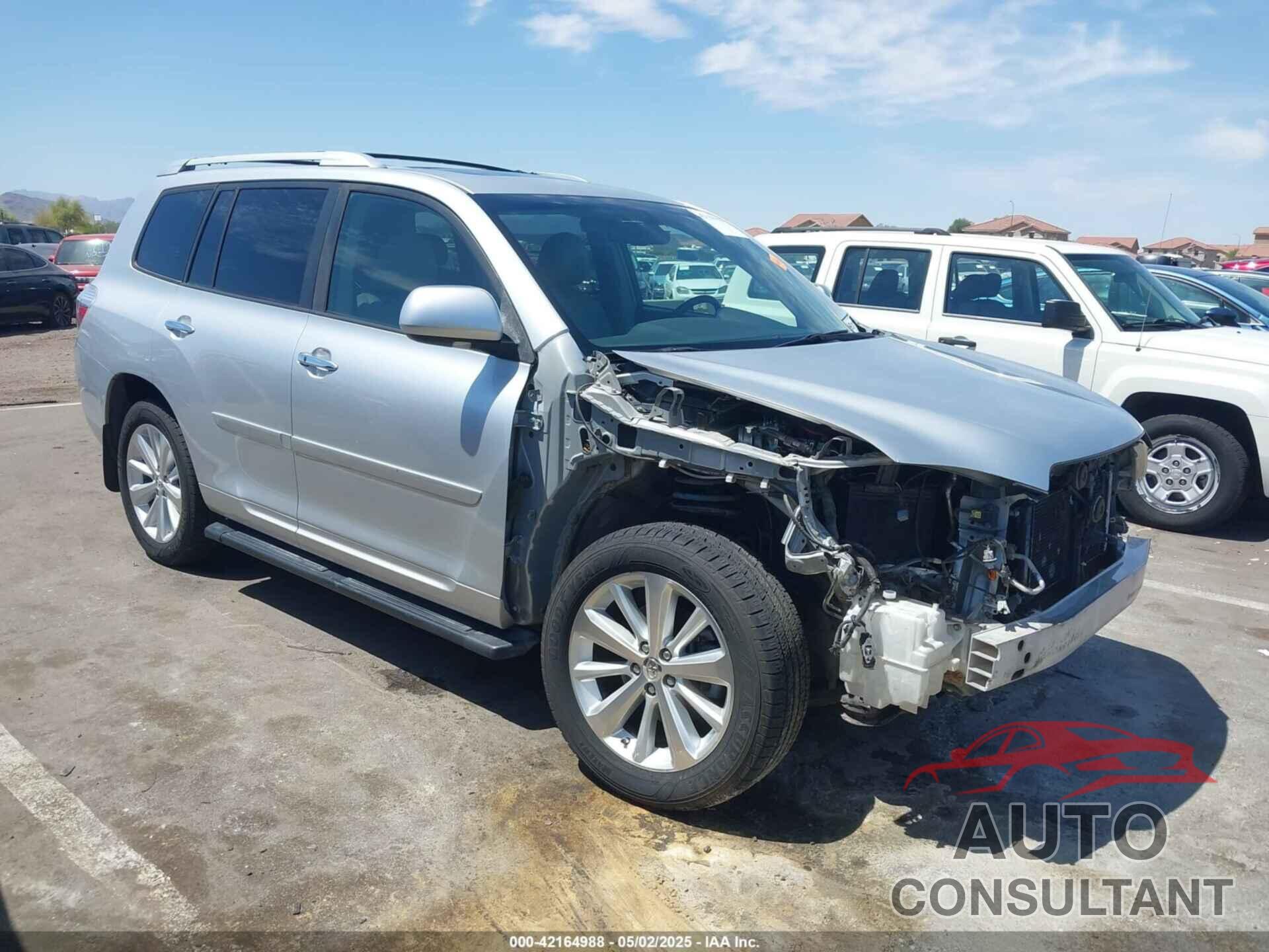 TOYOTA HIGHLANDER HYBRID 2010 - JTEJW3EH1A2042701