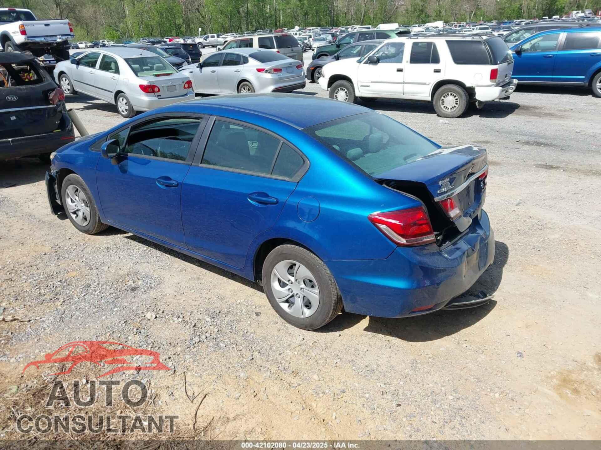 HONDA CIVIC 2014 - 19XFB2F9XEE209265
