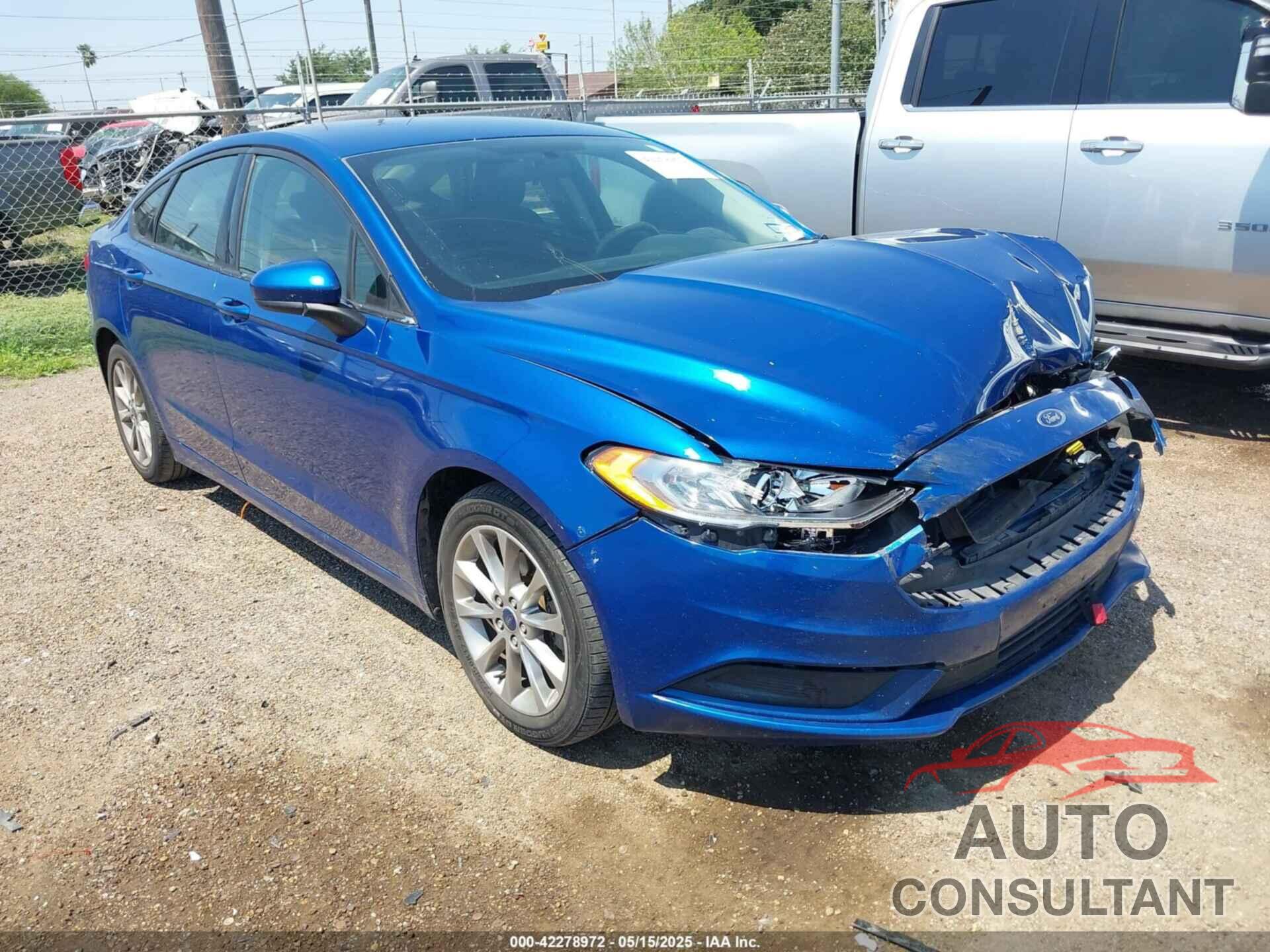 FORD FUSION 2017 - 3FA6P0H78HR228742