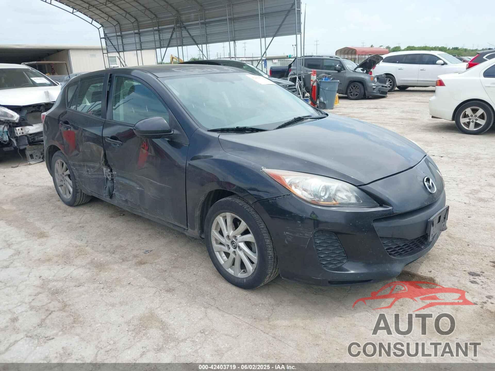 MAZDA MAZDA3 2013 - JM1BL1MPXD1828991
