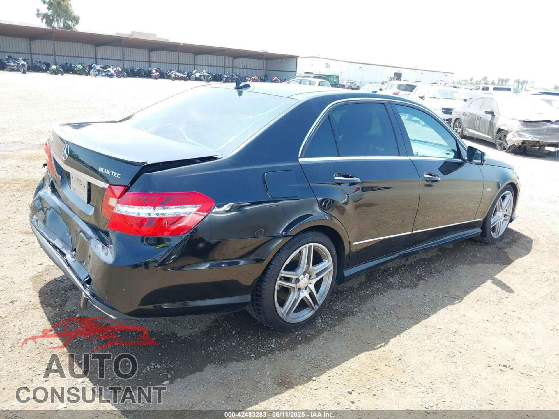 MERCEDES-BENZ E 350 BLUETEC 2011 - WDDHF2EB3BA422547