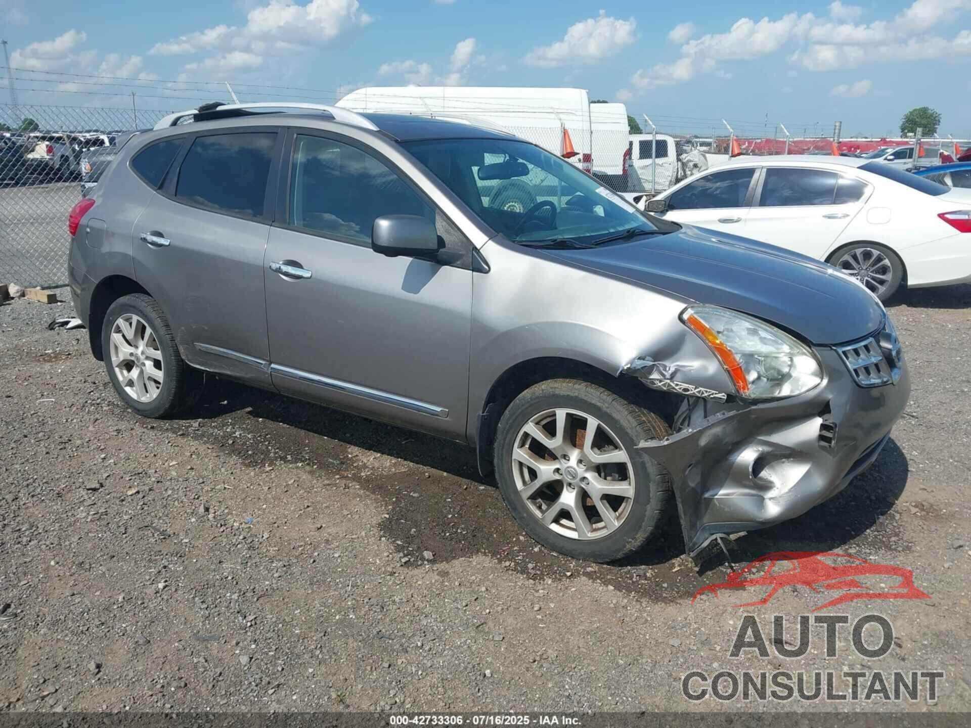 NISSAN ROGUE 2013 - JN8AS5MT2DW022962