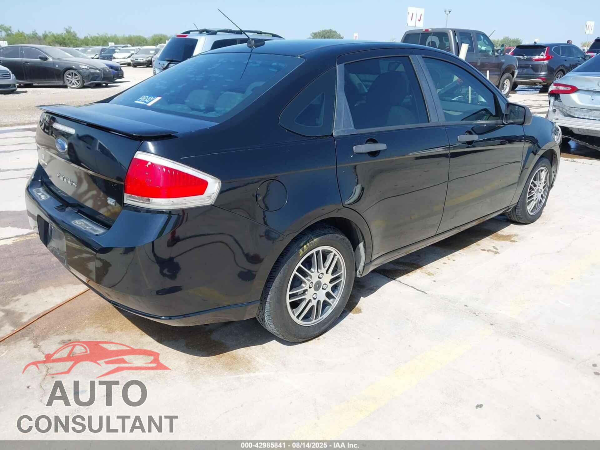 FORD FOCUS 2011 - 1FAHP3FN1BW179500
