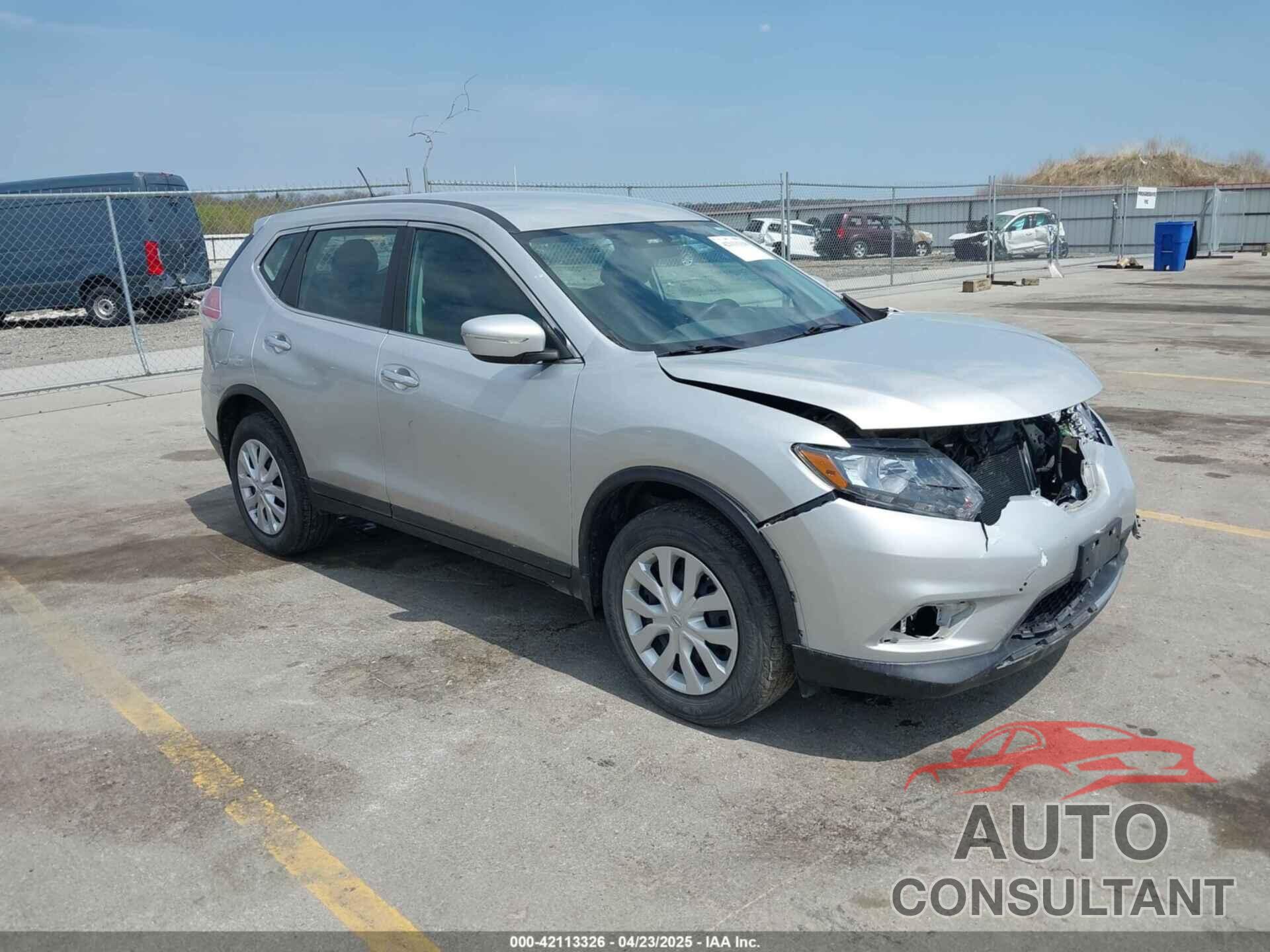 NISSAN ROGUE 2015 - 5N1AT2MV9FC927921