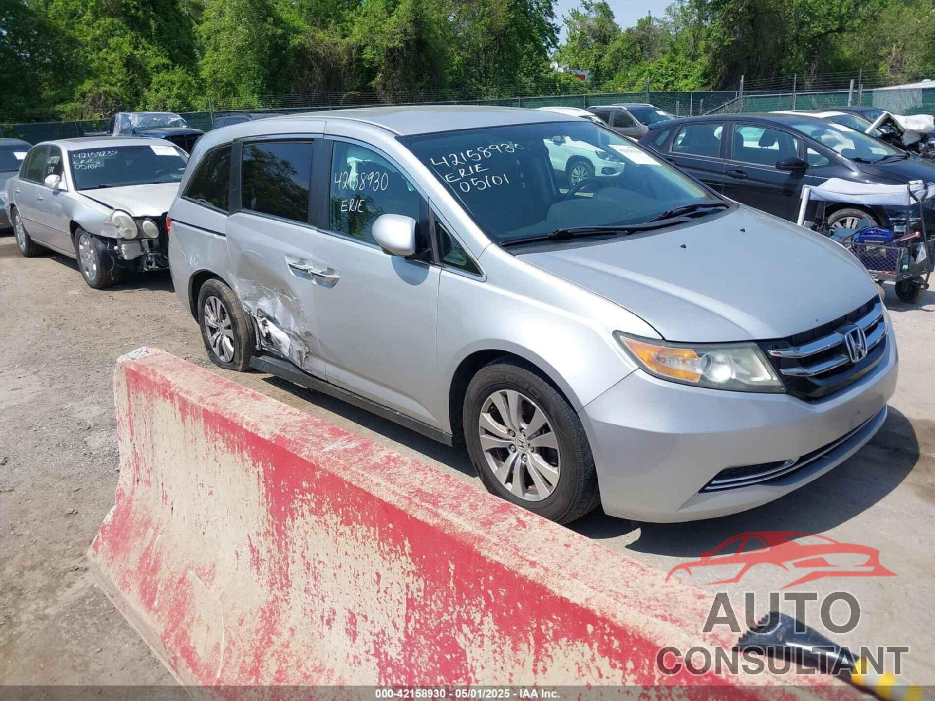 HONDA ODYSSEY 2015 - 5FNRL5H4XFB010645
