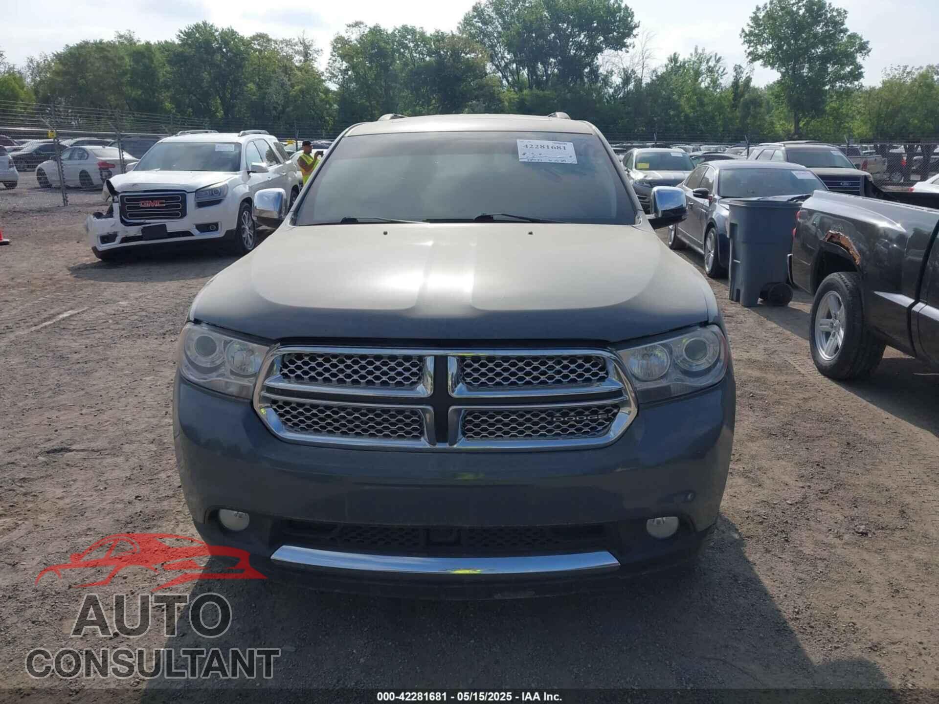 DODGE DURANGO 2012 - 1C4RDJEG1CC131027