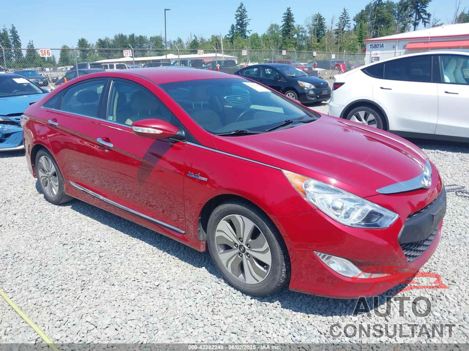 HYUNDAI SONATA HYBRID 2013 - KMHEC4A41DA099946