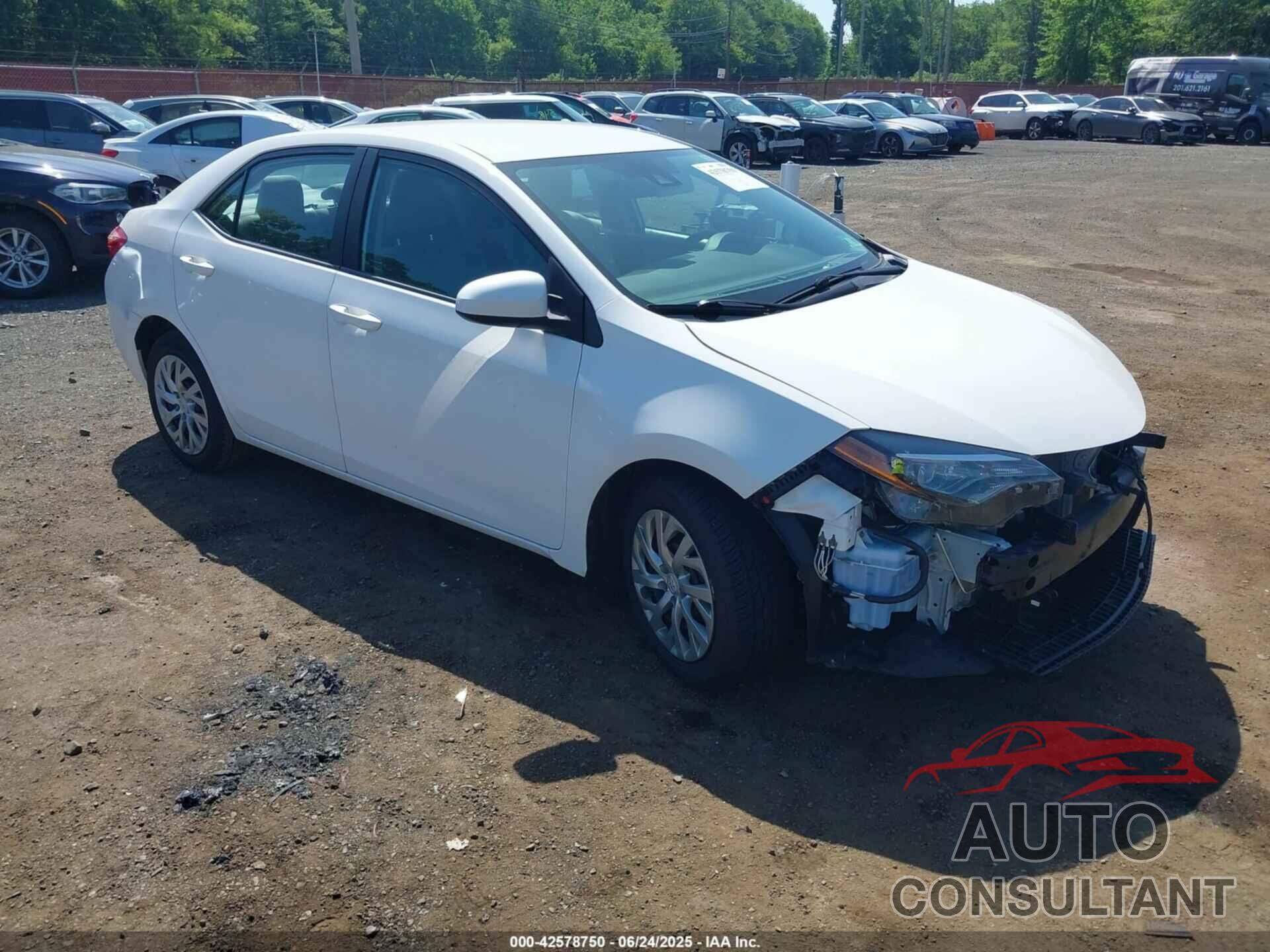 TOYOTA COROLLA 2019 - 2T1BURHE1KC155229