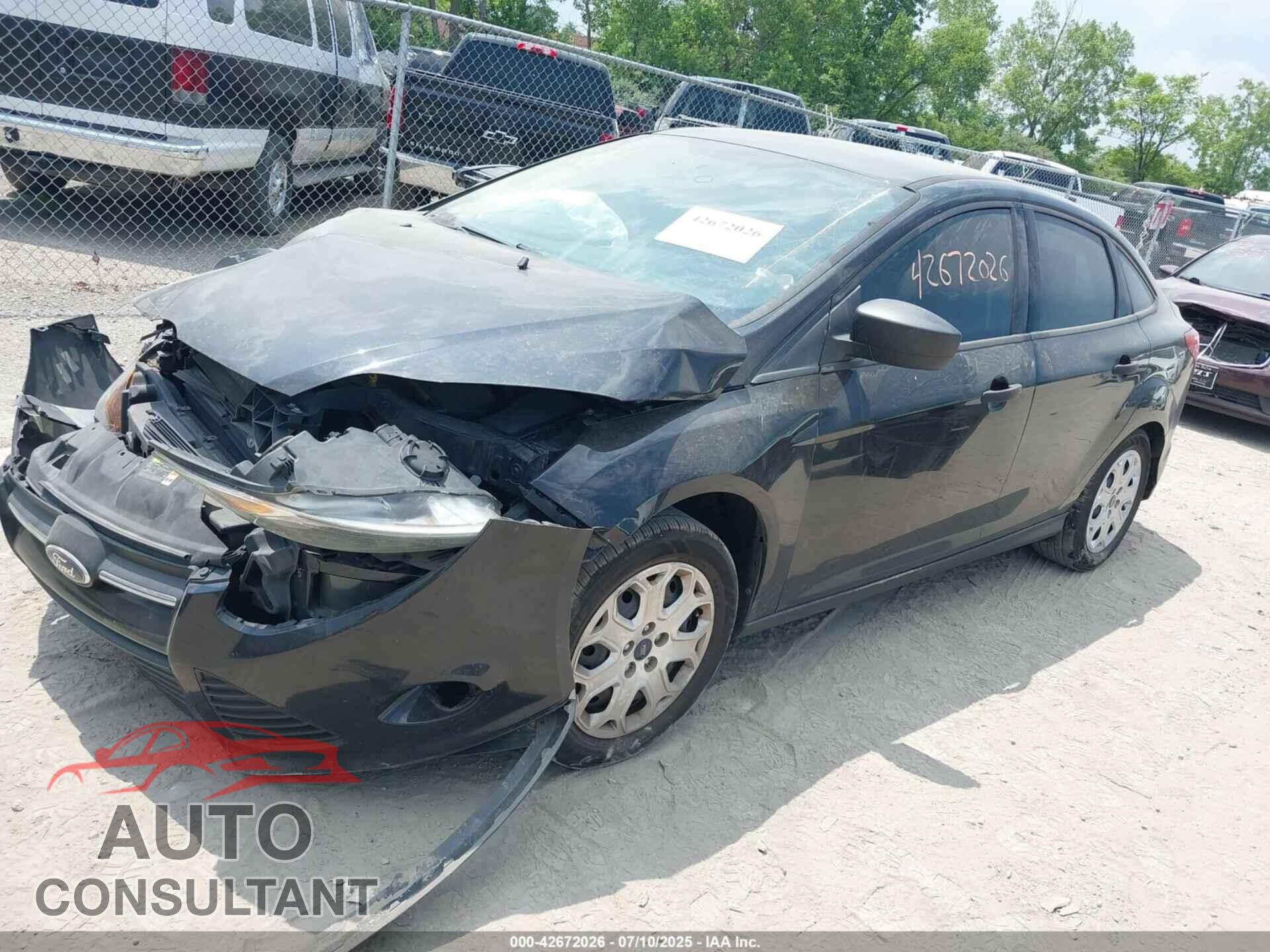 FORD FOCUS 2013 - 1FADP3E23DL113590