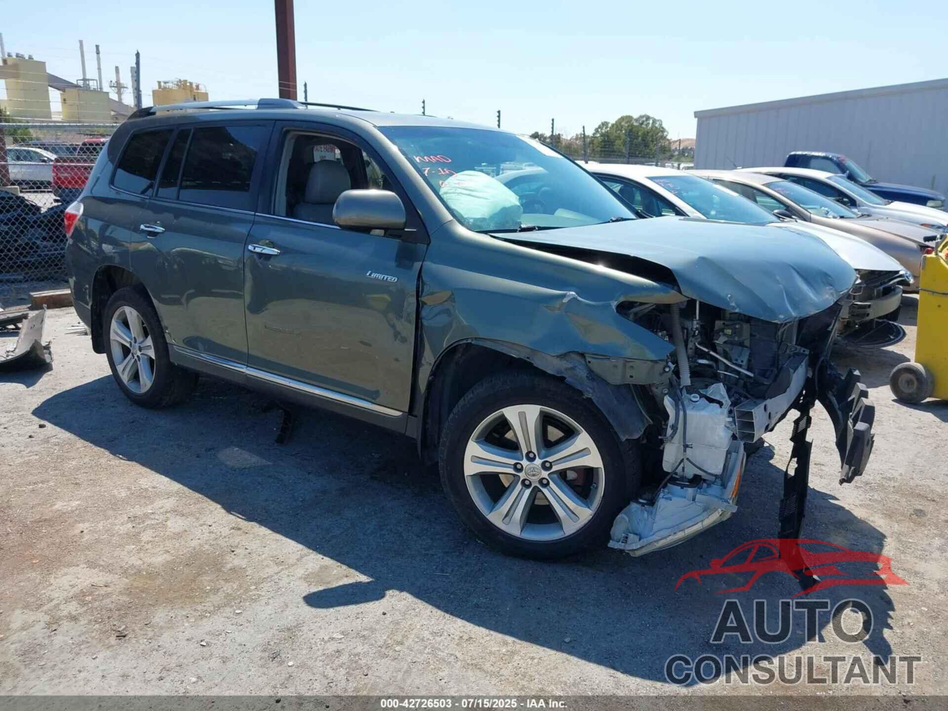 TOYOTA HIGHLANDER 2013 - 5TDDK3EH1DS271678