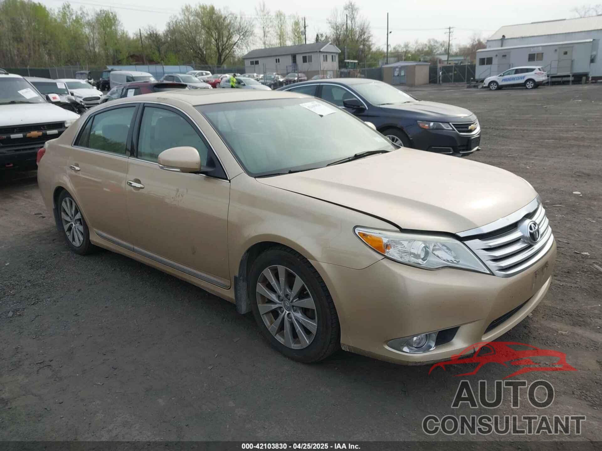 TOYOTA AVALON 2011 - 4T1BK3DB5BU414687