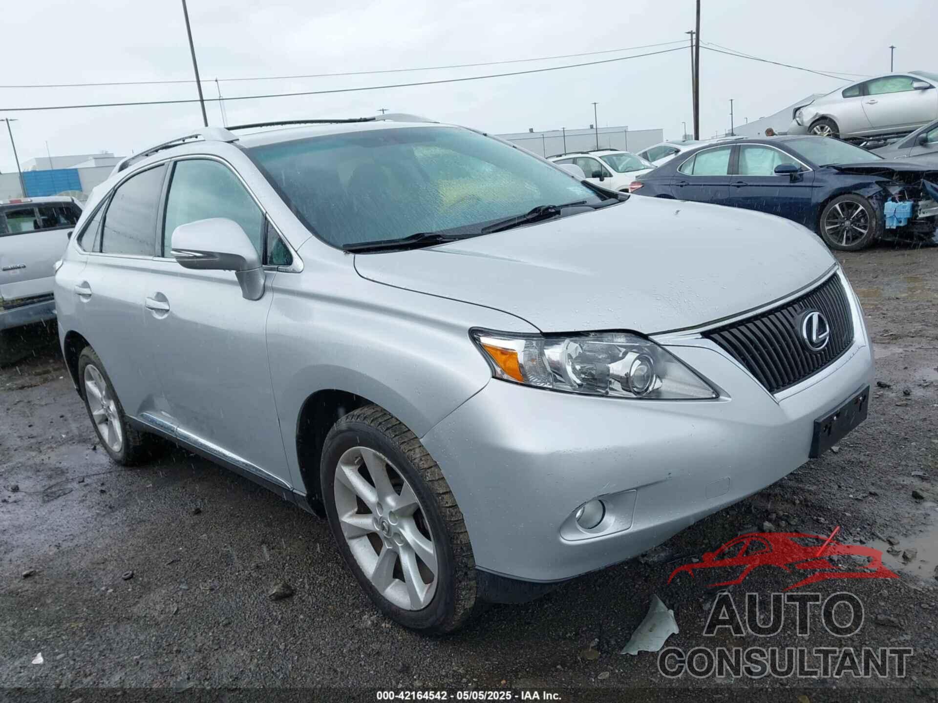 LEXUS RX 350 2011 - 2T2BK1BA2BC120594