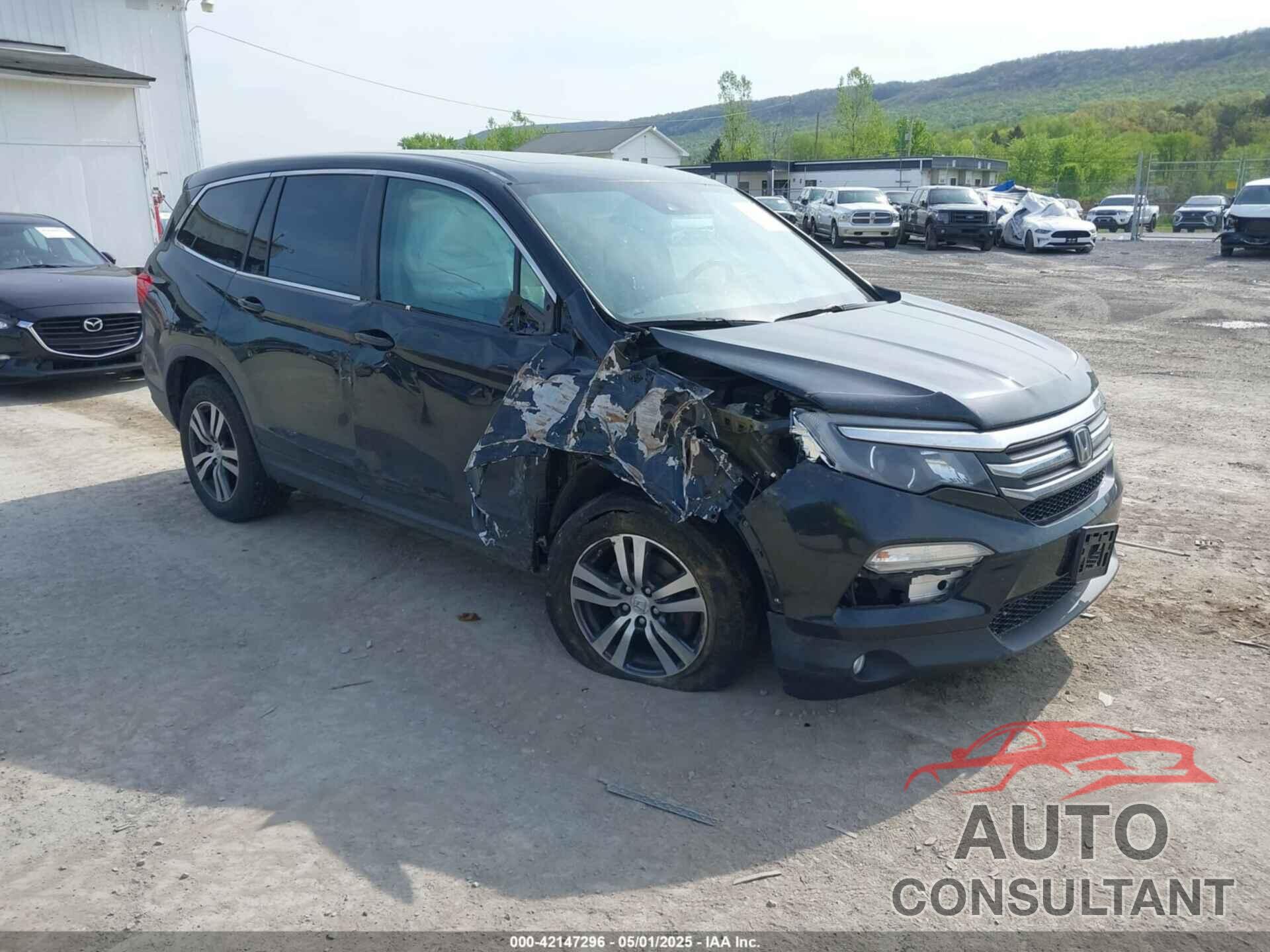 HONDA PILOT 2017 - 5FNYF6H60HB075761