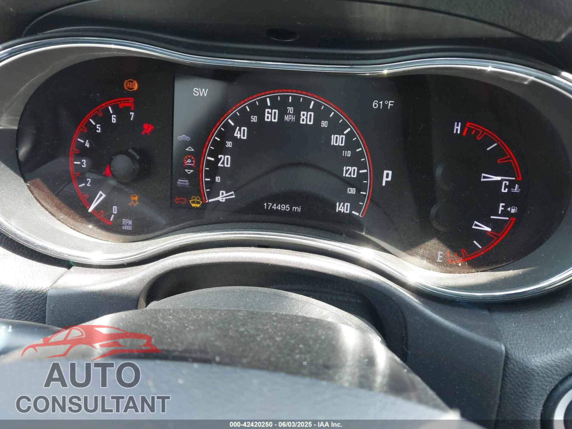 DODGE DURANGO 2017 - 1C4RDJDG4HC870126