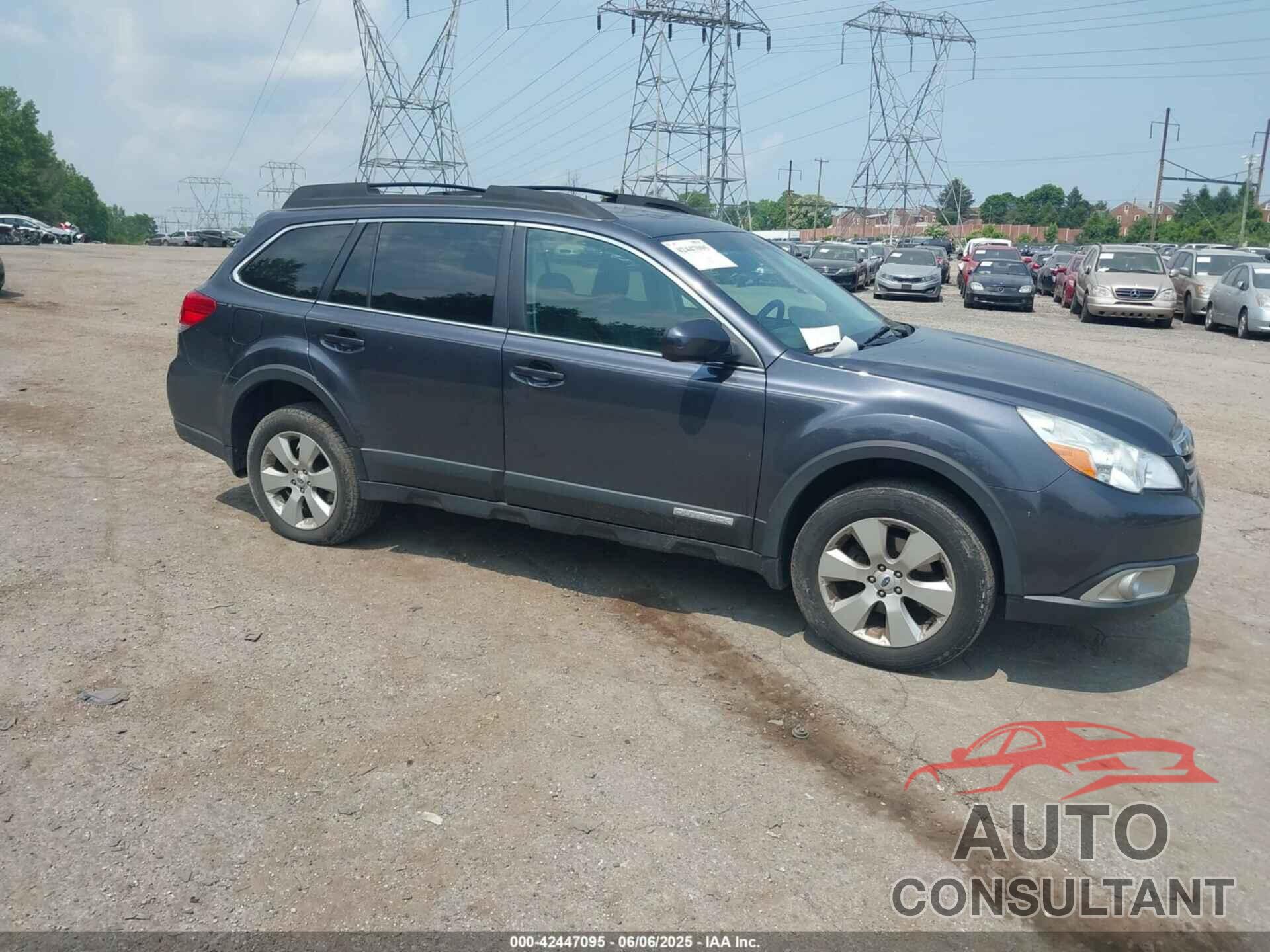 SUBARU OUTBACK 2012 - 4S4BRBKC8C3201807