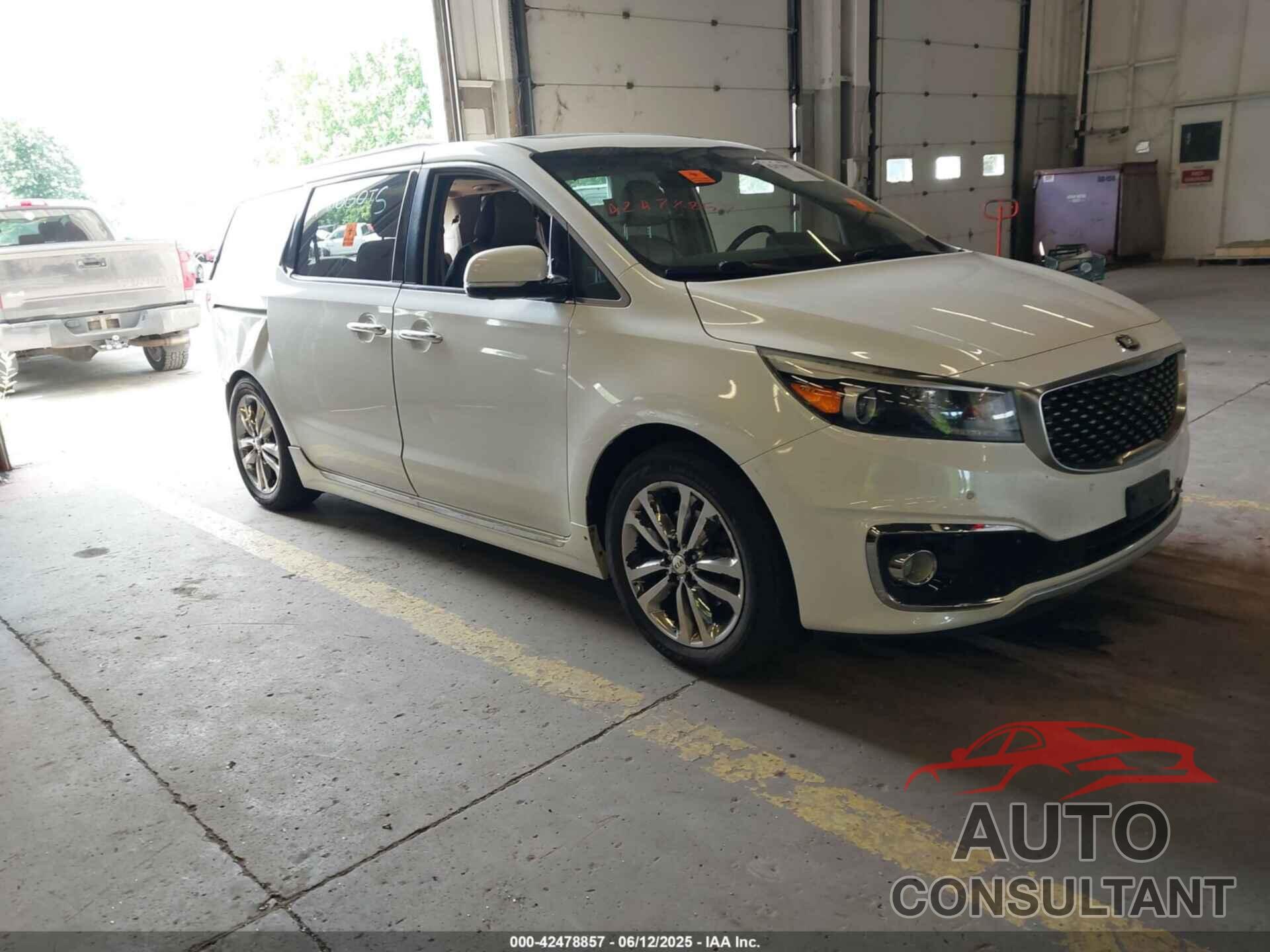 KIA SEDONA 2016 - KNDME5C18G6140664