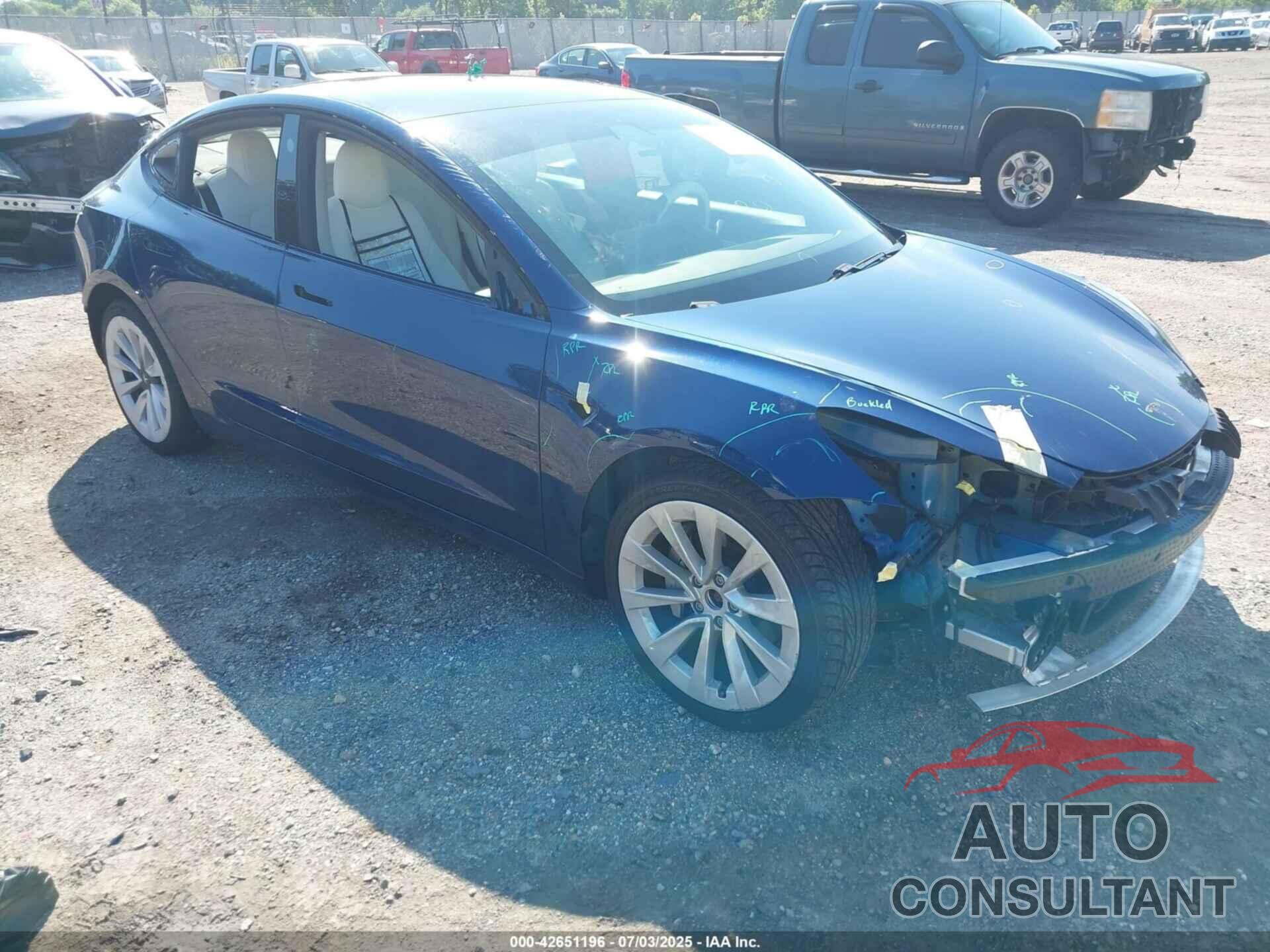 TESLA MODEL 3 2021 - 5YJ3E1EB7MF906975