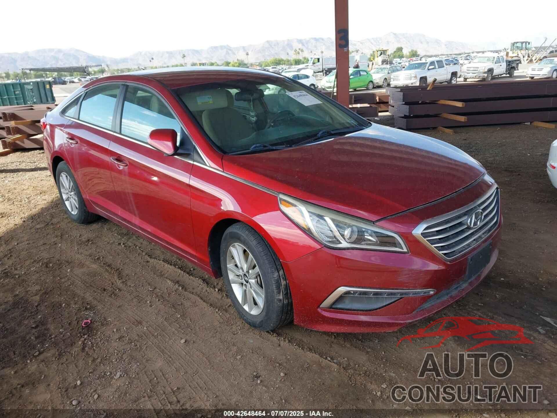 HYUNDAI SONATA 2015 - 5NPE24AF4FH243980