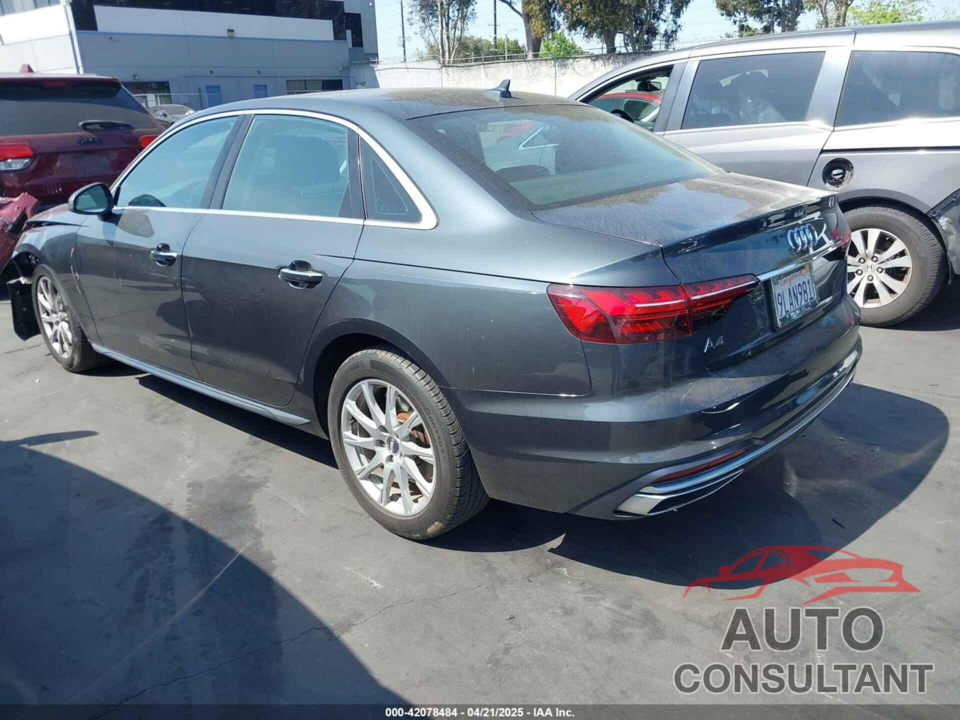 AUDI A4 2020 - WAUGMAF46LN004092