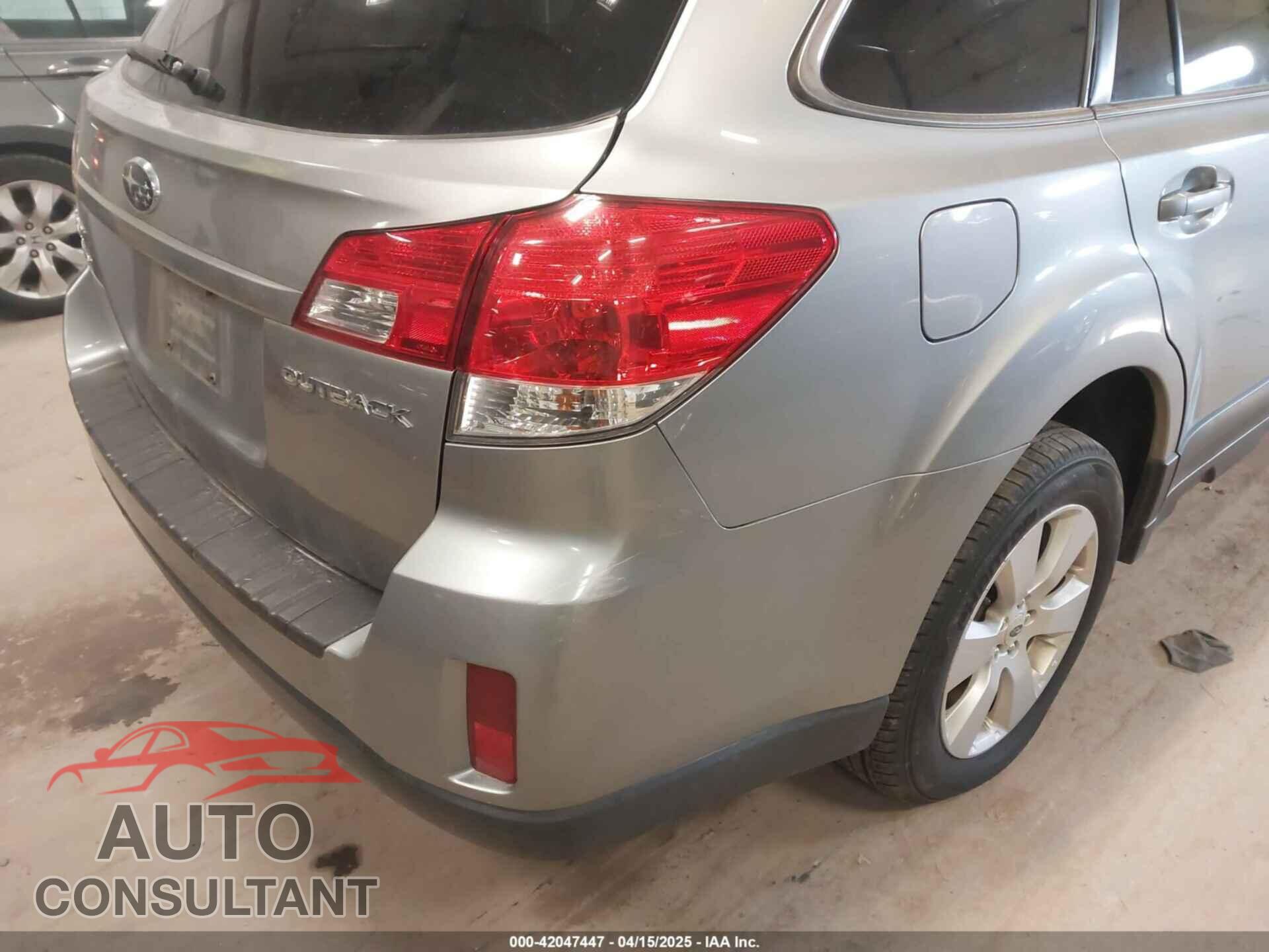 SUBARU OUTBACK 2011 - 4S4BRCLC2B3446377