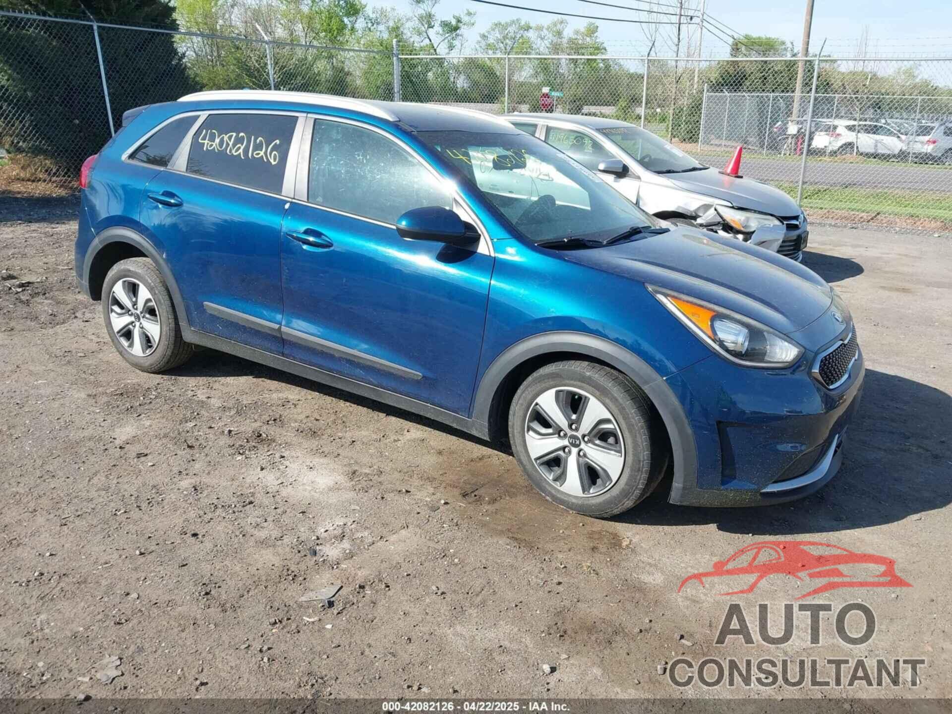 KIA NIRO 2018 - KNDCB3LCXJ5125106