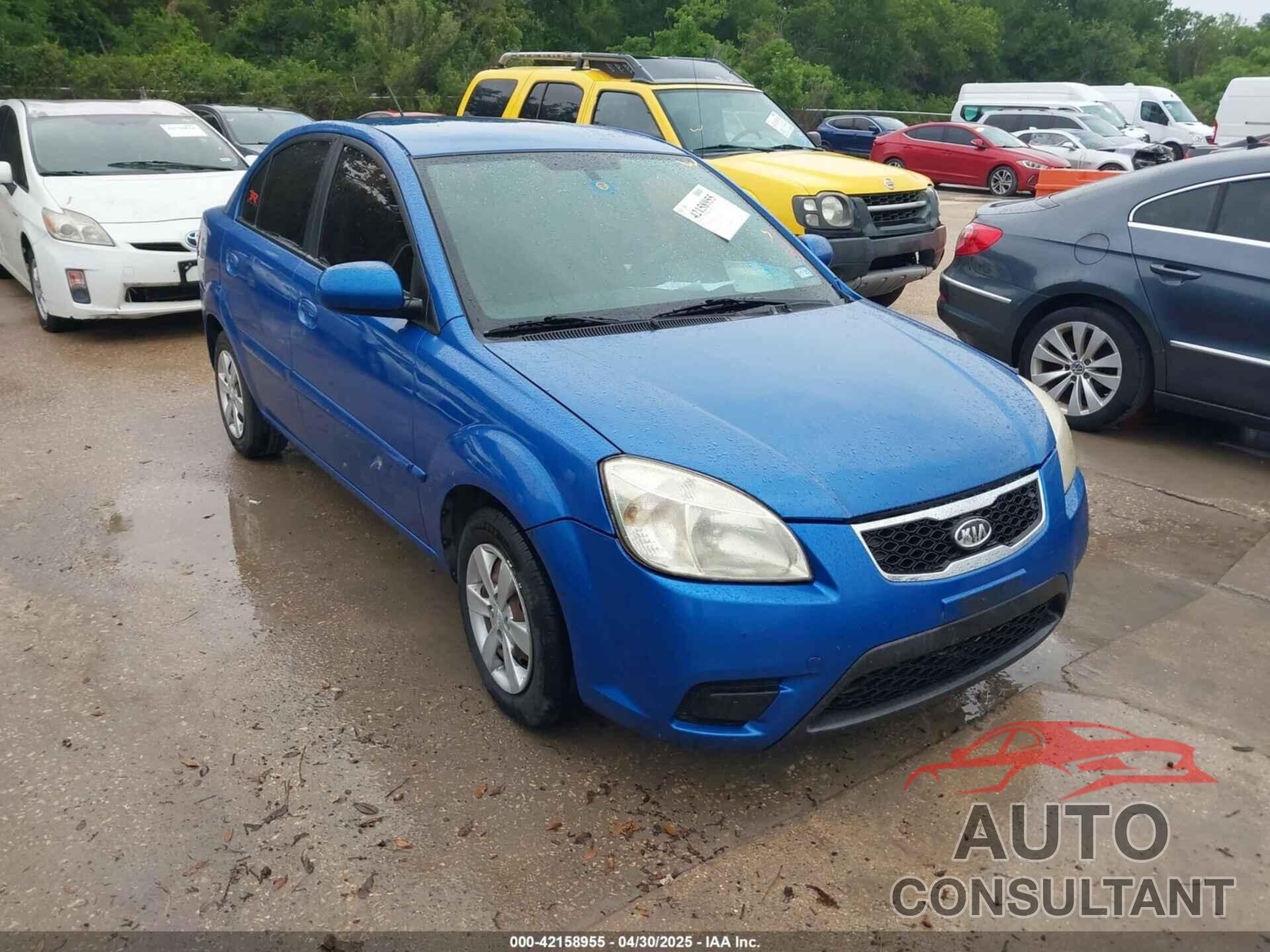 KIA RIO 2010 - KNADH4A34A6670639