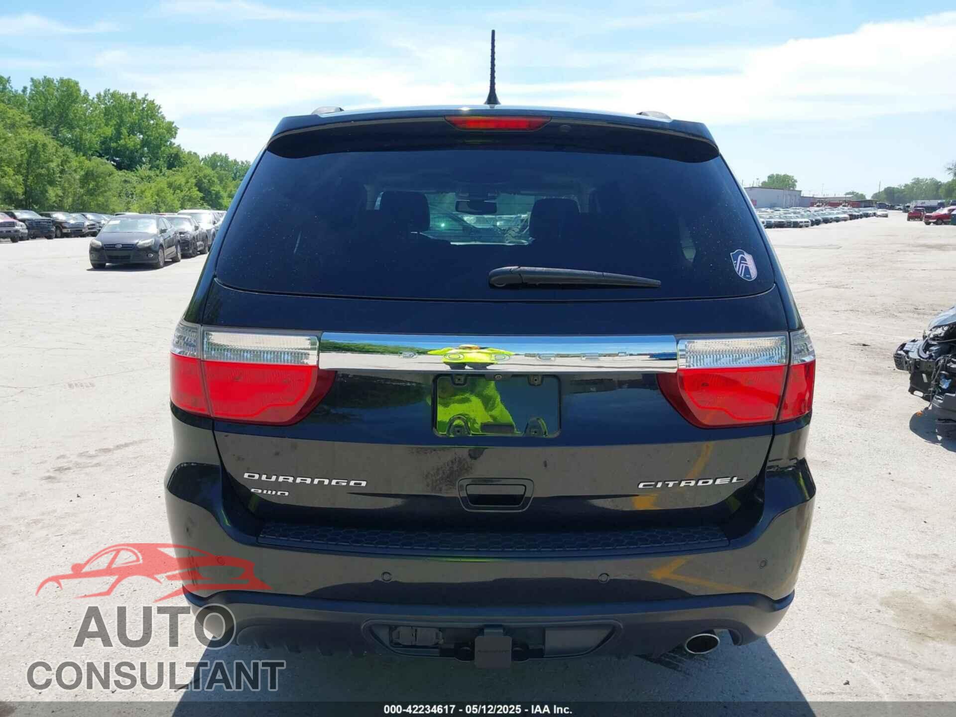 DODGE DURANGO 2013 - 1C4RDJEG6DC688209