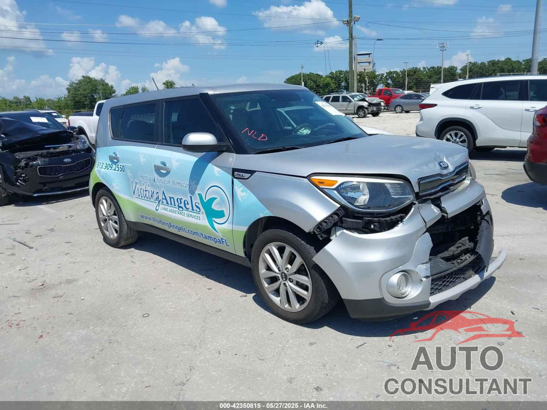 KIA SOUL 2019 - KNDJP3A53K7674407