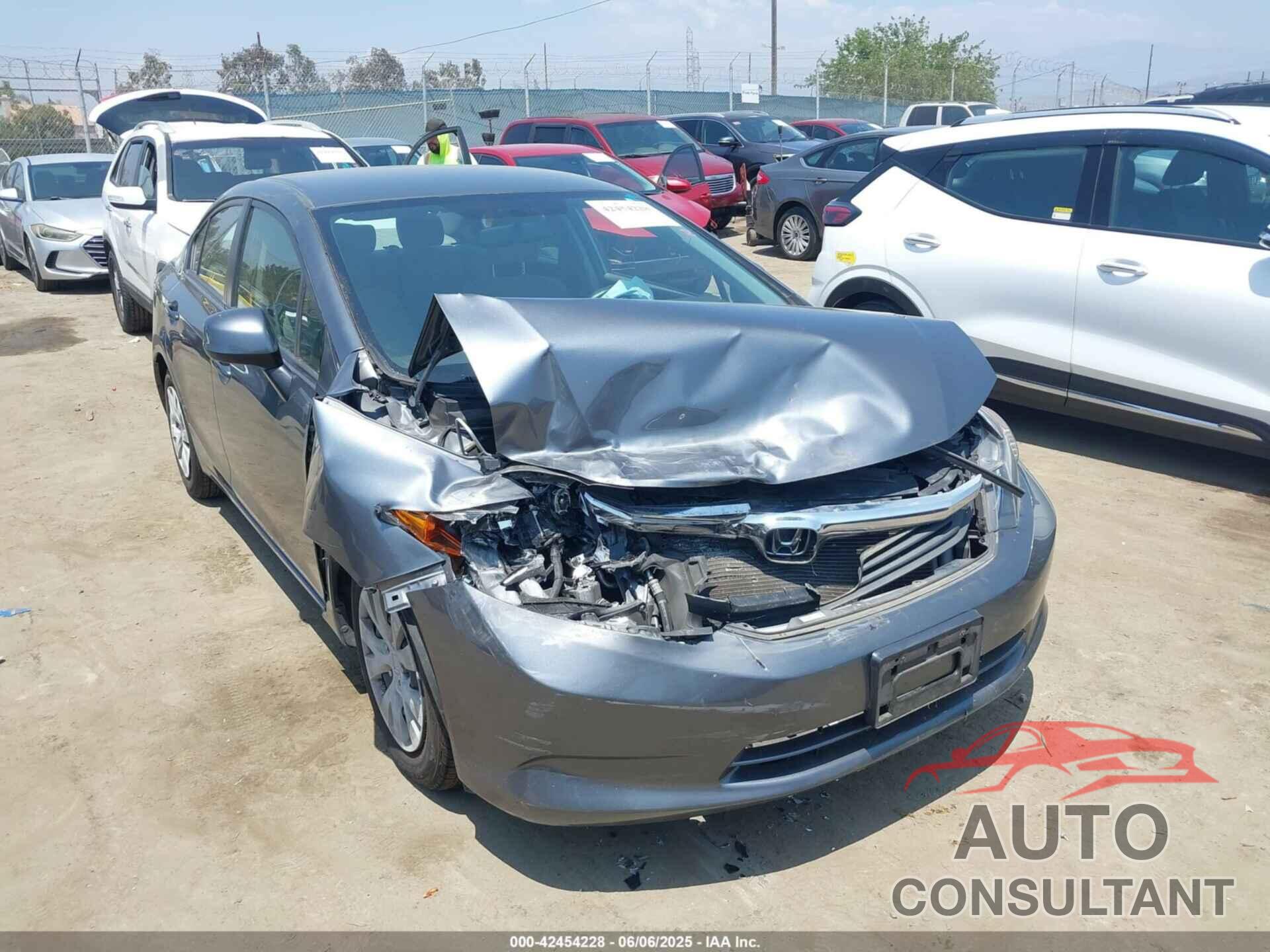 HONDA CIVIC 2012 - JHMFB2F53CS005199