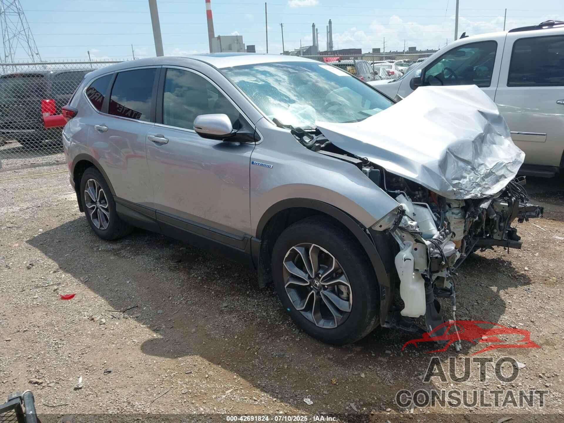 HONDA CR-V HYBRID 2022 - 5J6RT6H89NL027001