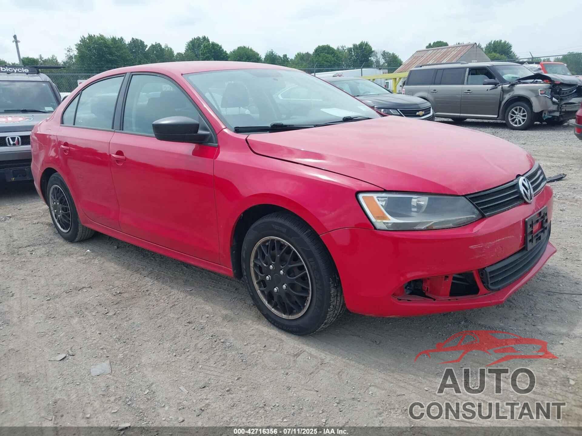 VOLKSWAGEN JETTA 2014 - 3VW1K7AJ9EM390158