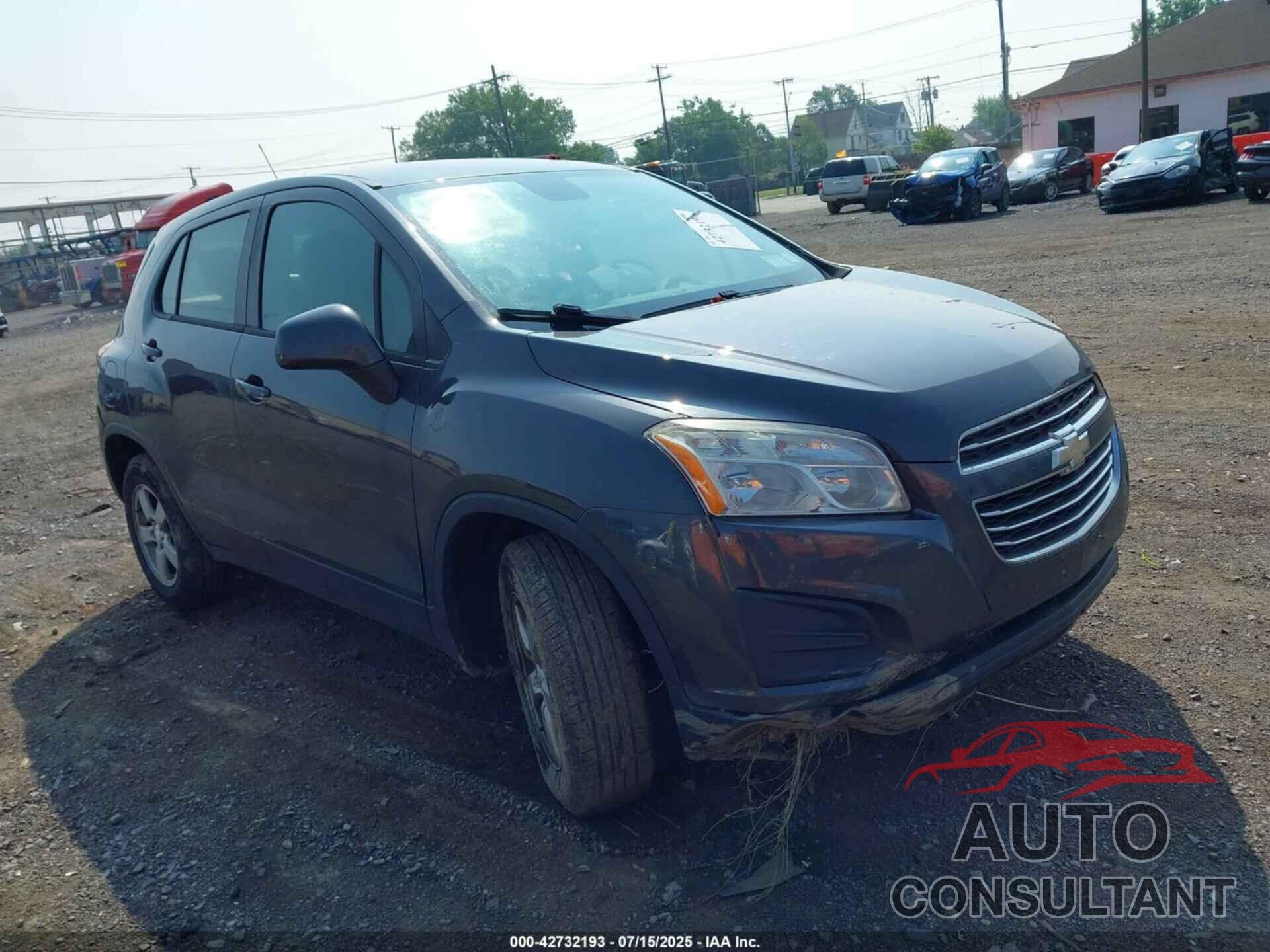 CHEVROLET TRAX 2016 - 3GNCJNSB6GL255407