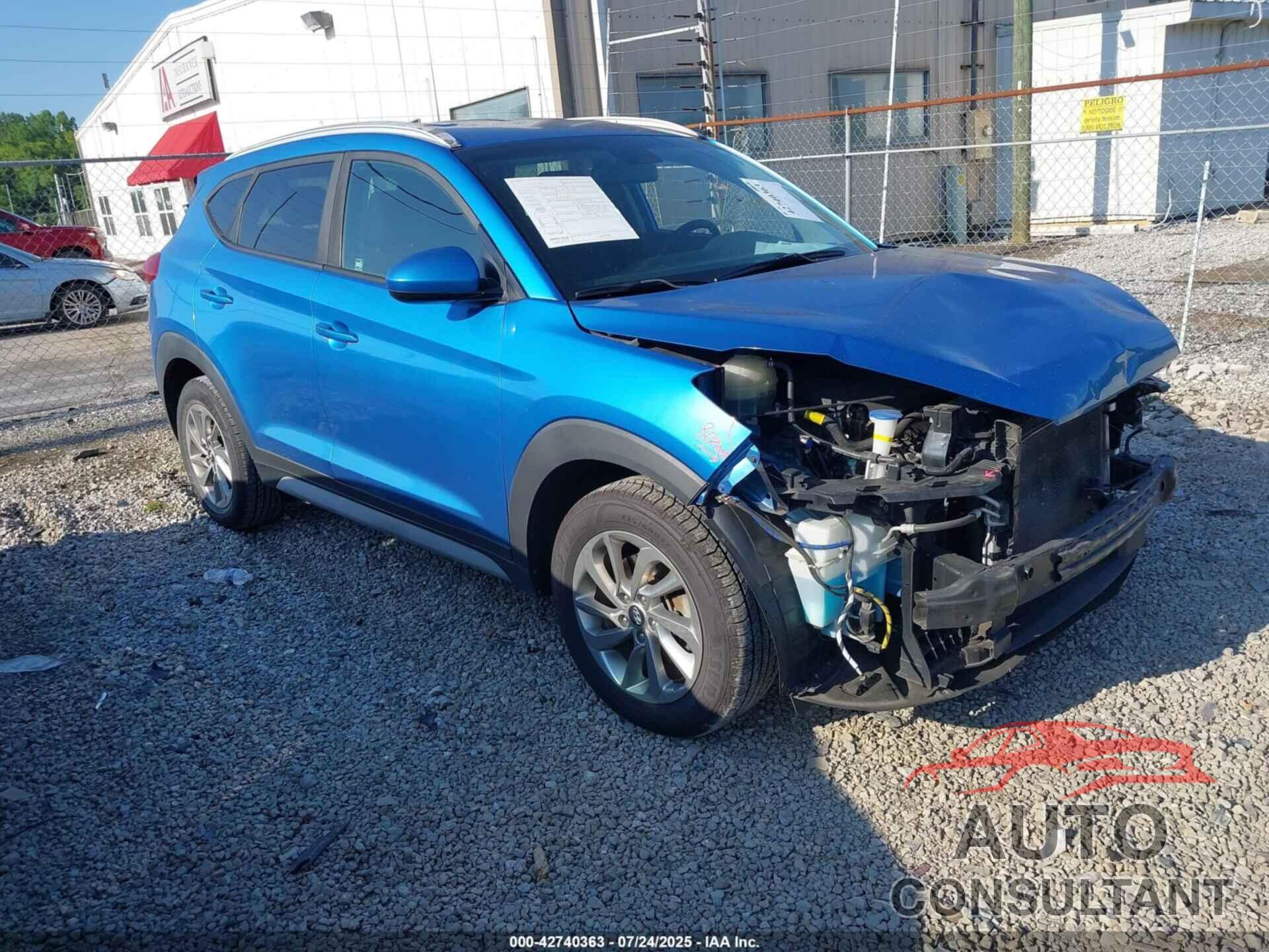 HYUNDAI TUCSON 2018 - KM8J33A4XJU663337