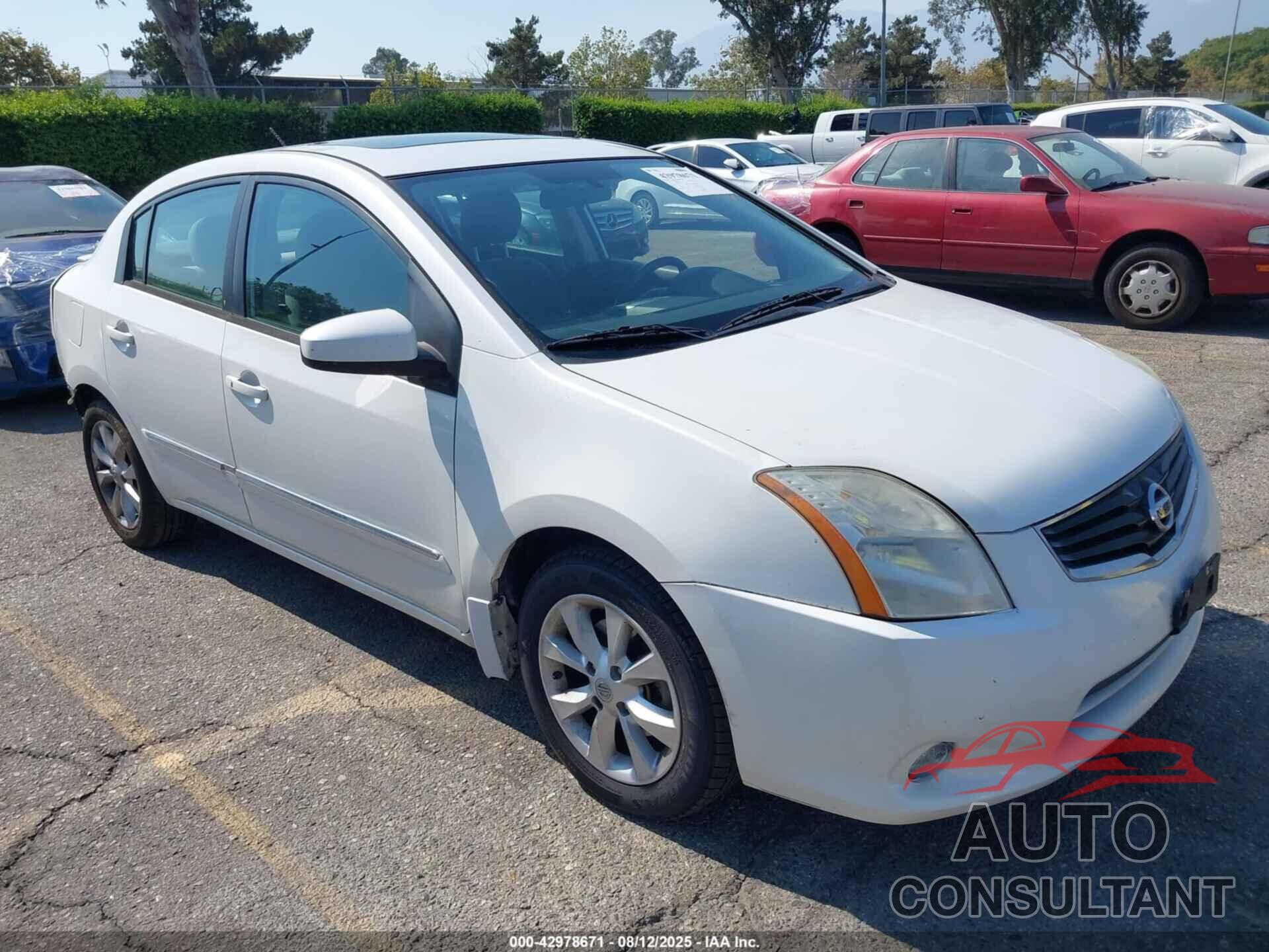 NISSAN SENTRA 2012 - 3N1AB6AP0CL625117