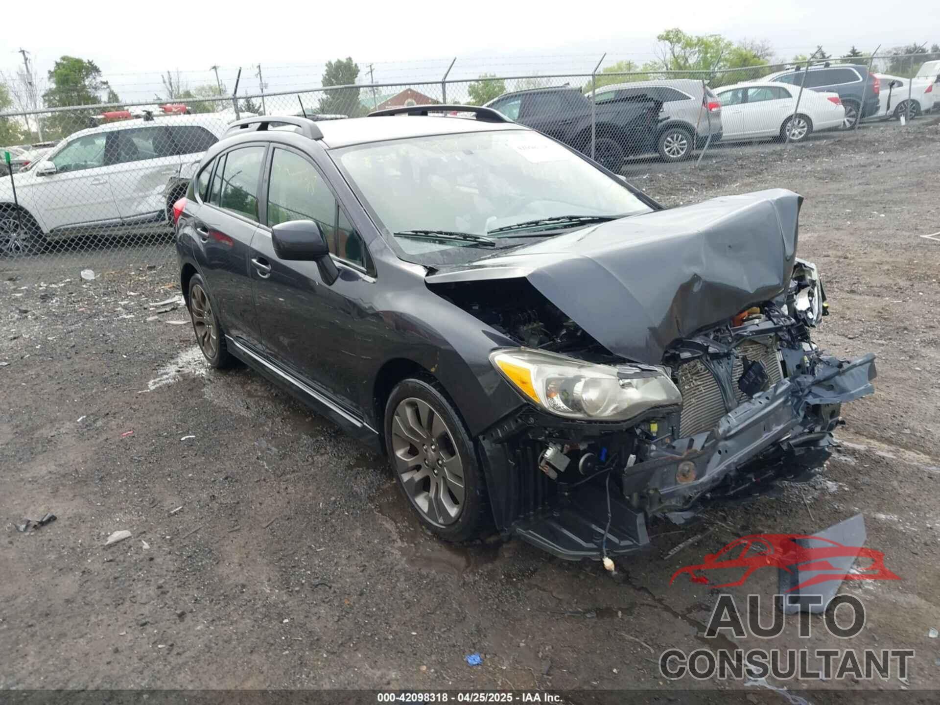 SUBARU IMPREZA 2012 - JF1GPAL6XCH224713