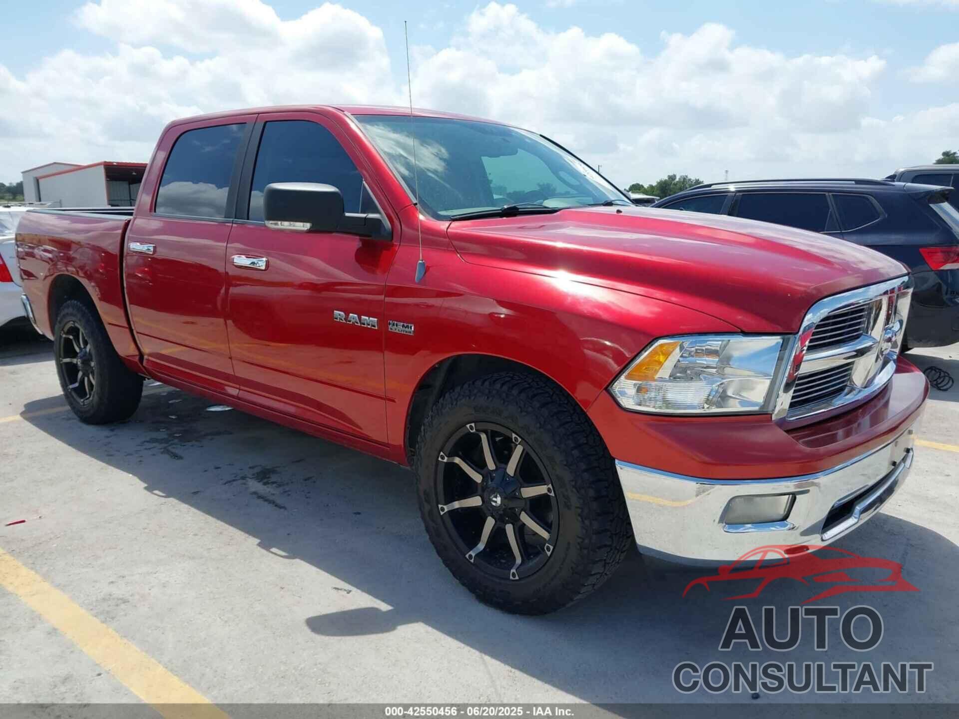 DODGE RAM 1500 2009 - 1D3HB13T49J501996