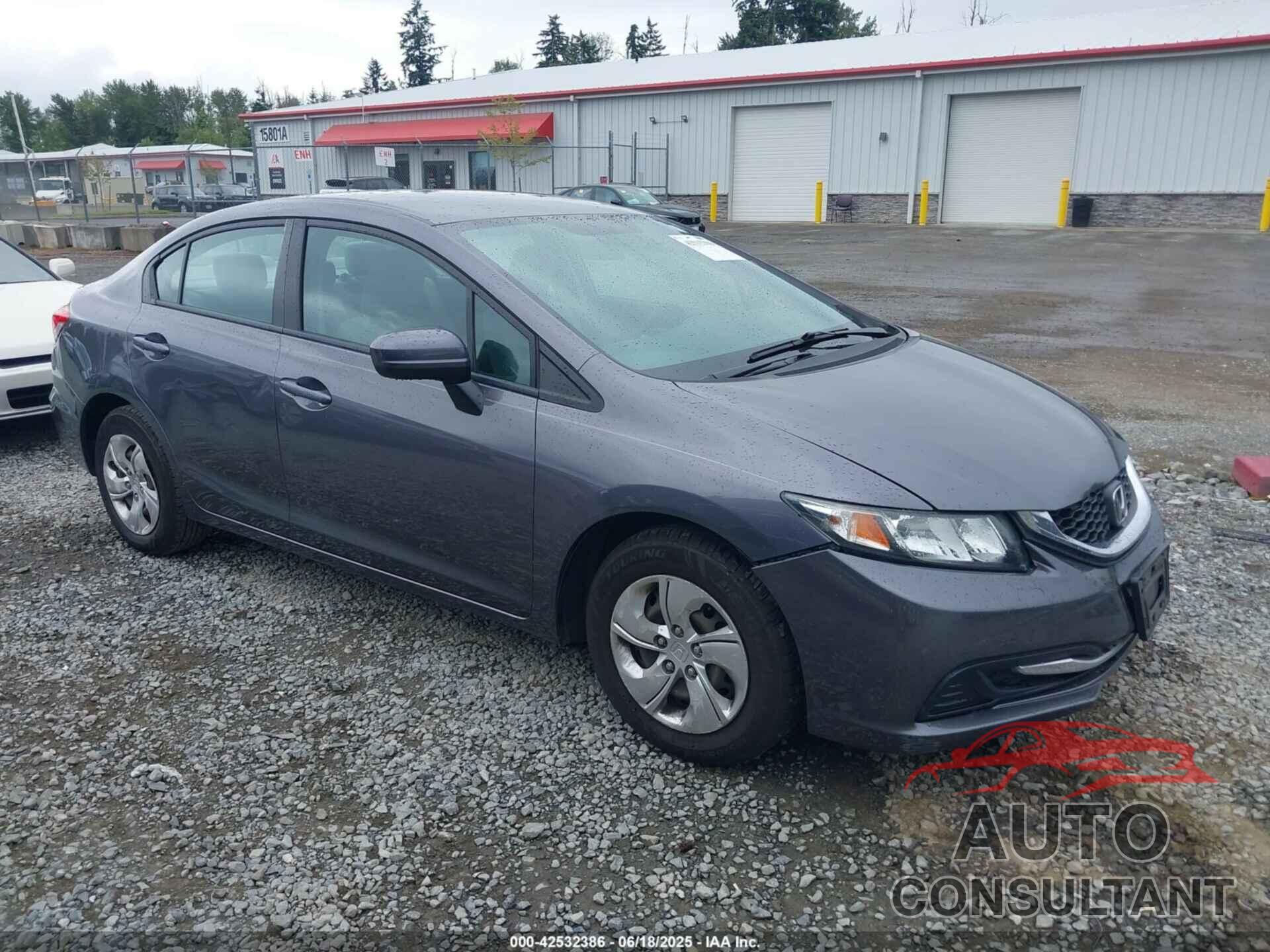 HONDA CIVIC 2014 - 19XFB2F58EE209827