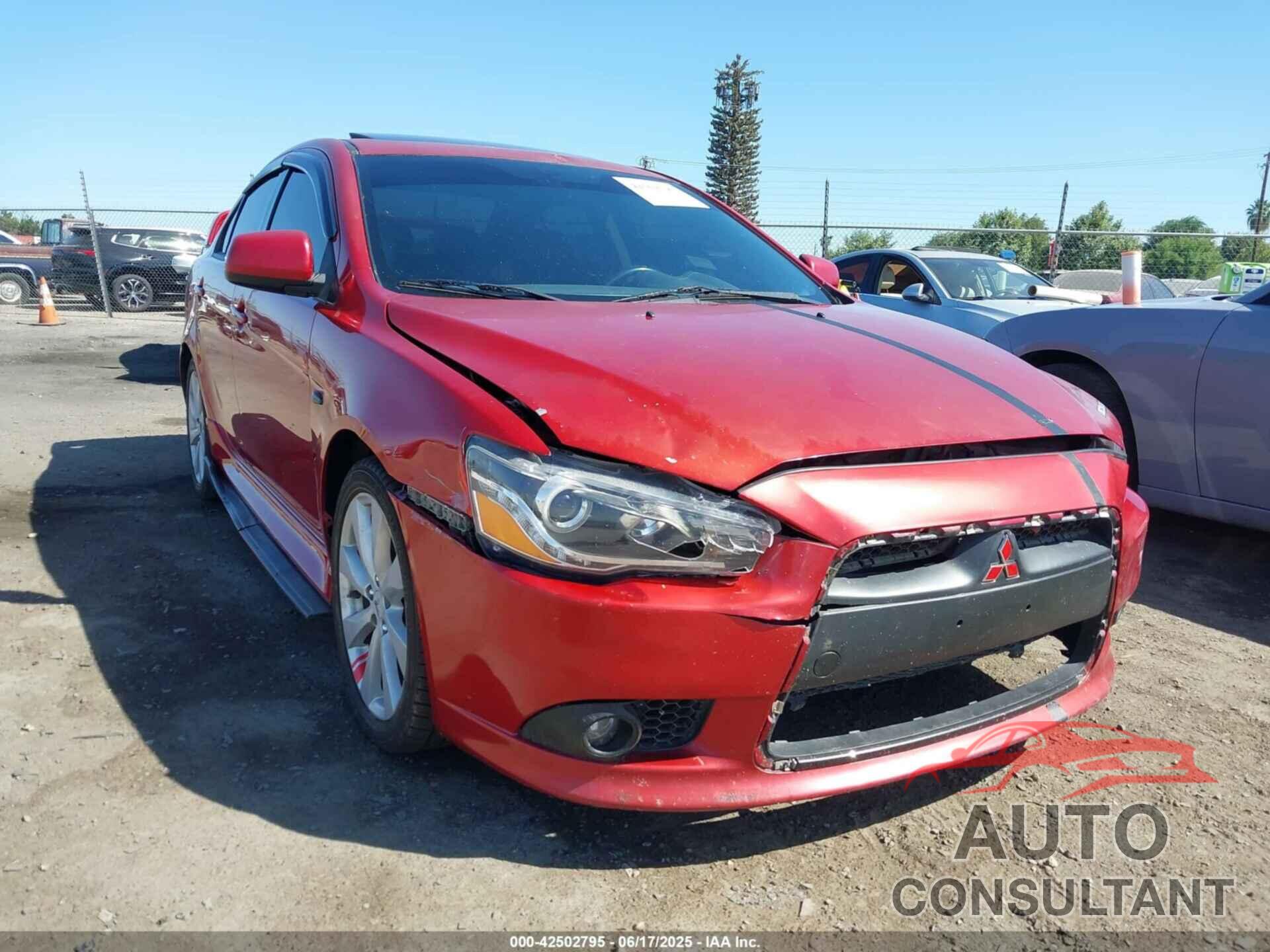 MITSUBISHI LANCER 2012 - JA32U8FW8CU014358