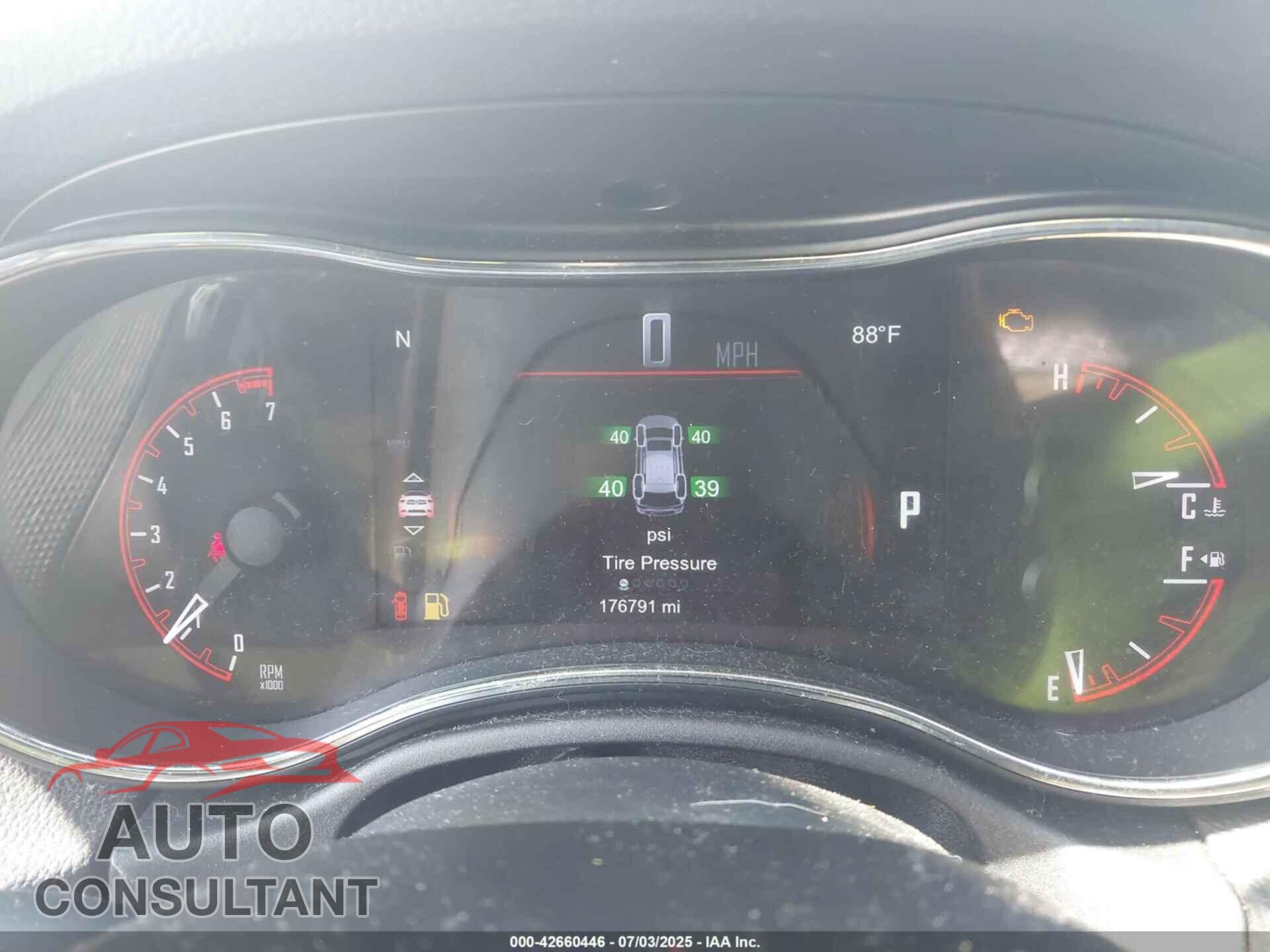 DODGE DURANGO 2014 - 1C4RDJEG0EC537335