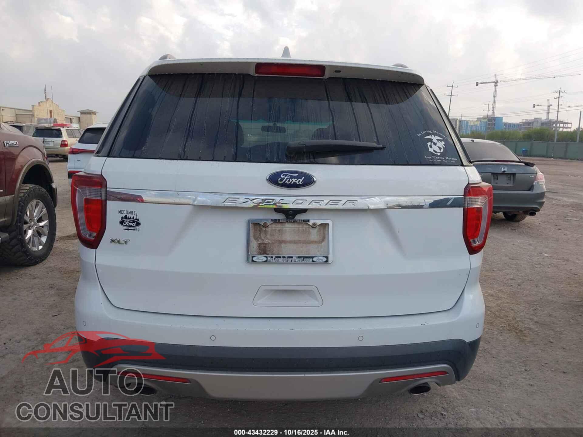 FORD EXPLORER 2017 - 1FM5K7D8XHGA86702
