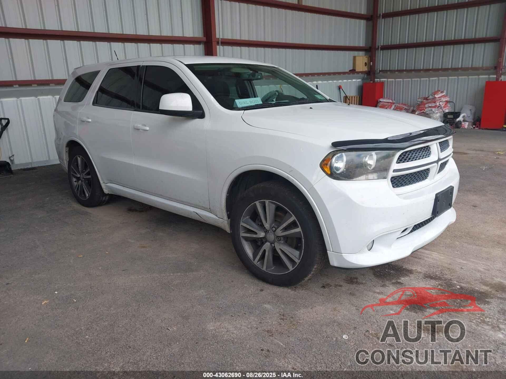 DODGE DURANGO 2013 - 1C4RDJAG0DC575314
