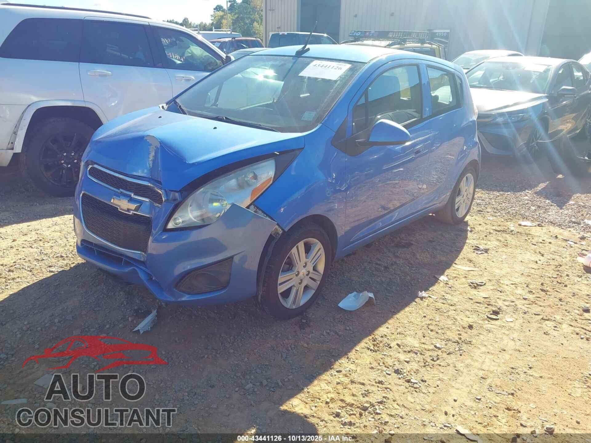 CHEVROLET SPARK 2013 - KL8CD6S97DC605890