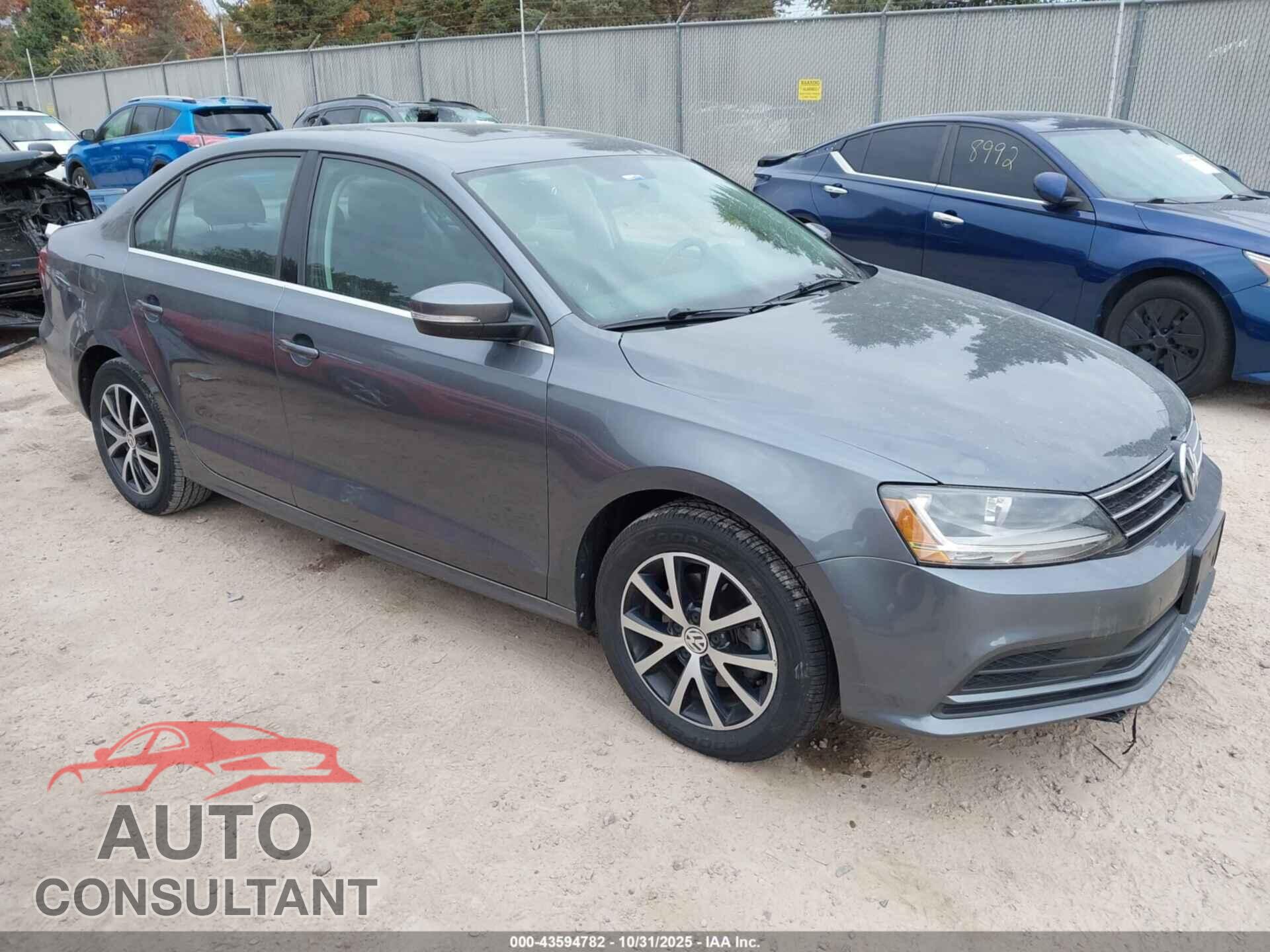 VOLKSWAGEN JETTA 2017 - 3VWDB7AJ6HM406589