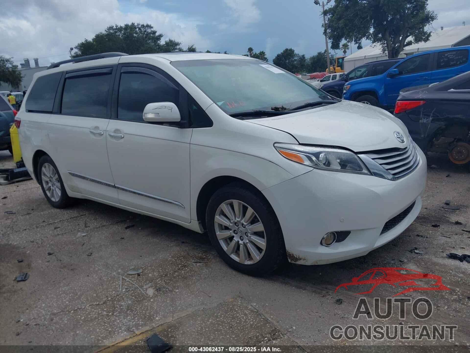 TOYOTA SIENNA 2017 - 5TDYZ3DC3HS795424