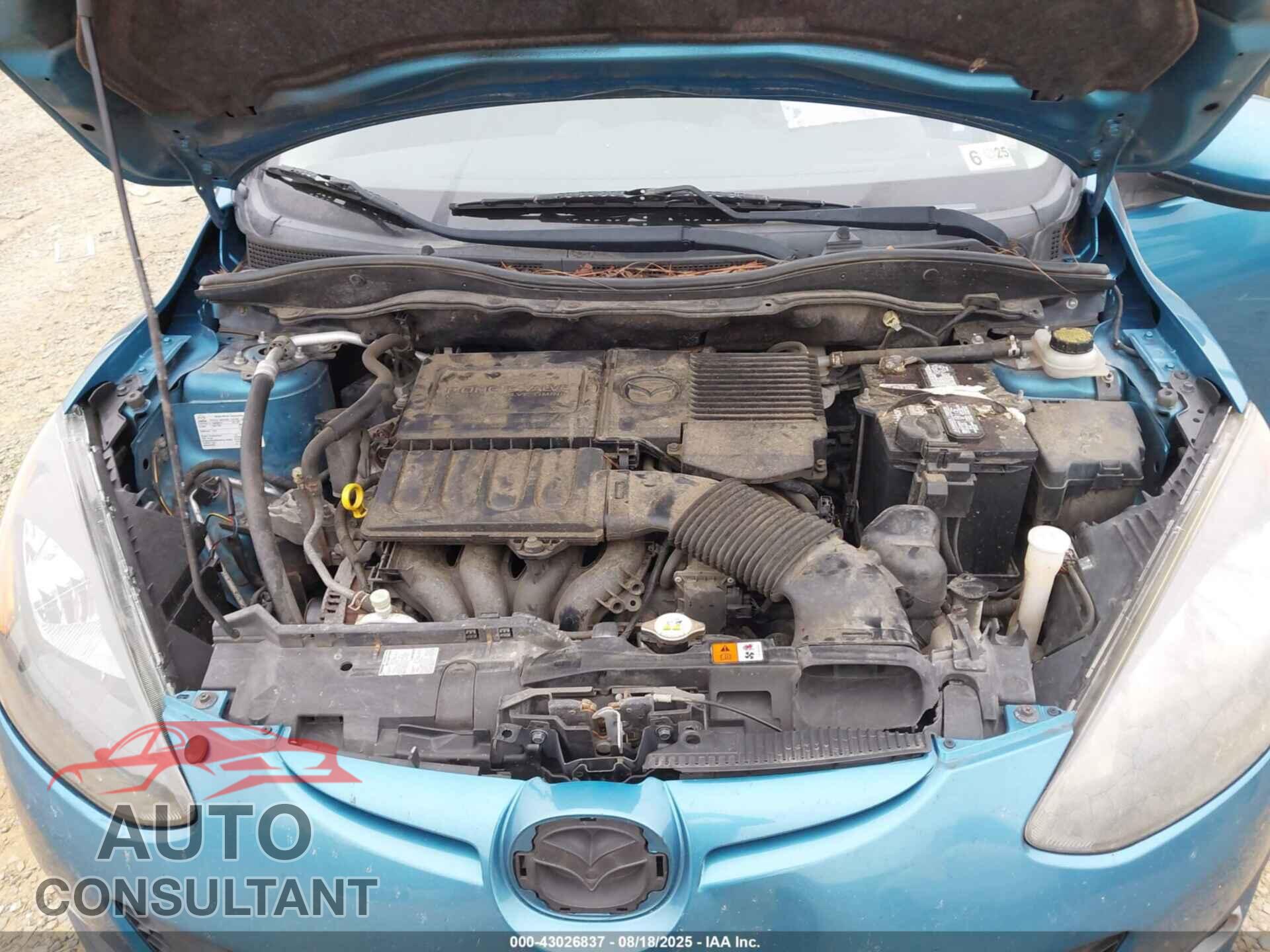 MAZDA MAZDA2 2011 - JM1DE1HY1B0130276