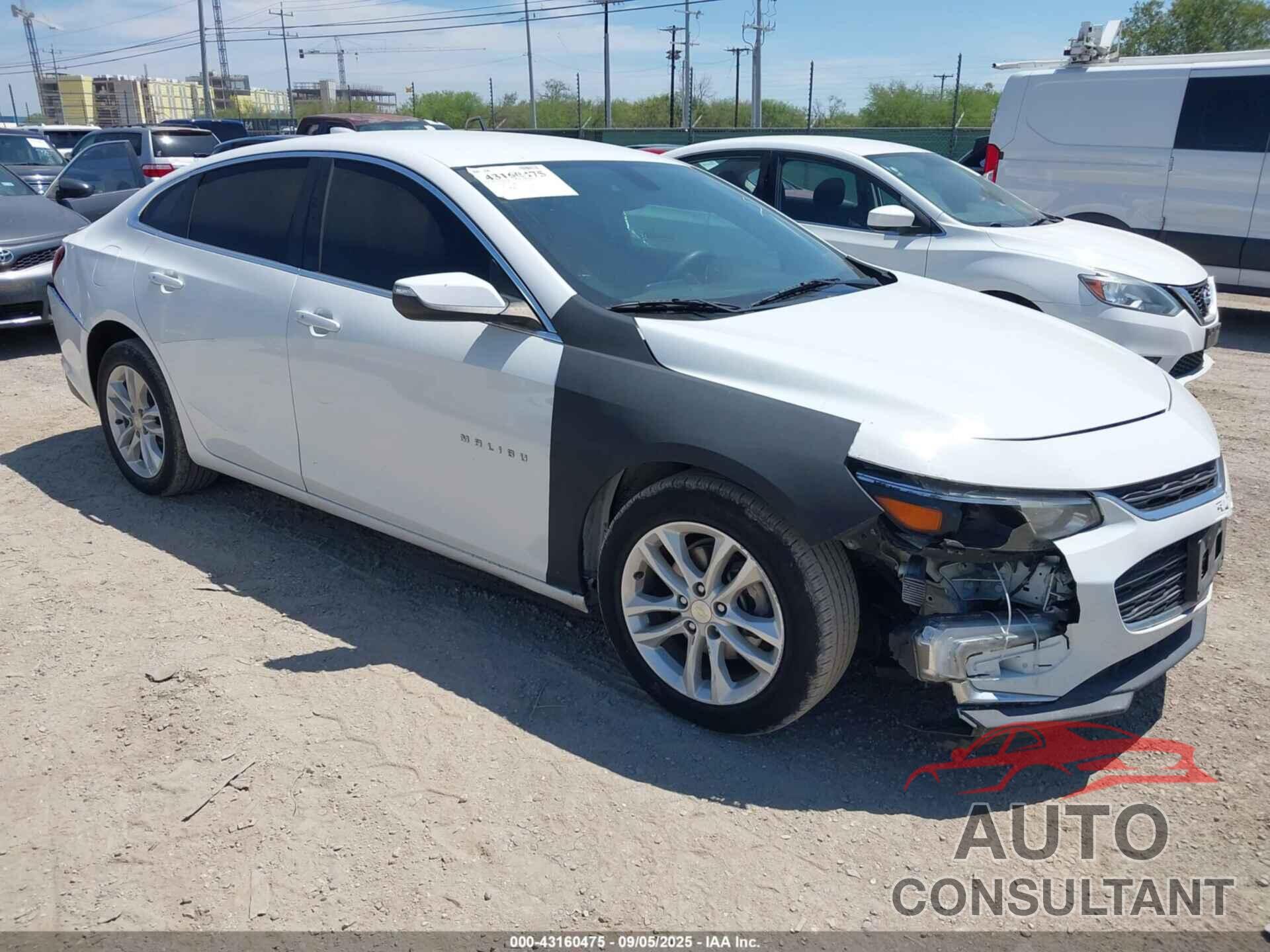 CHEVROLET MALIBU 2016 - 1G1ZE5ST8GF333074