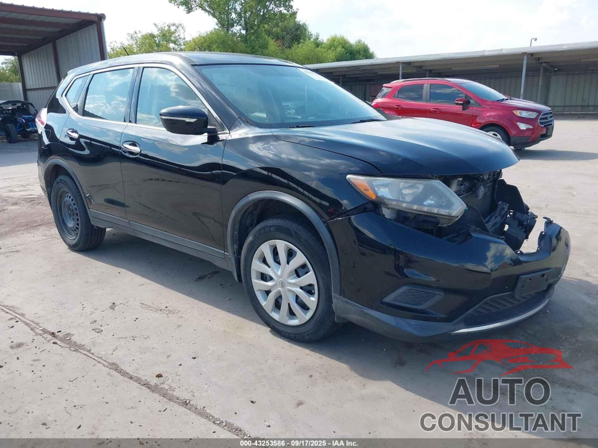 NISSAN ROGUE 2015 - KNMAT2MV0FP504089