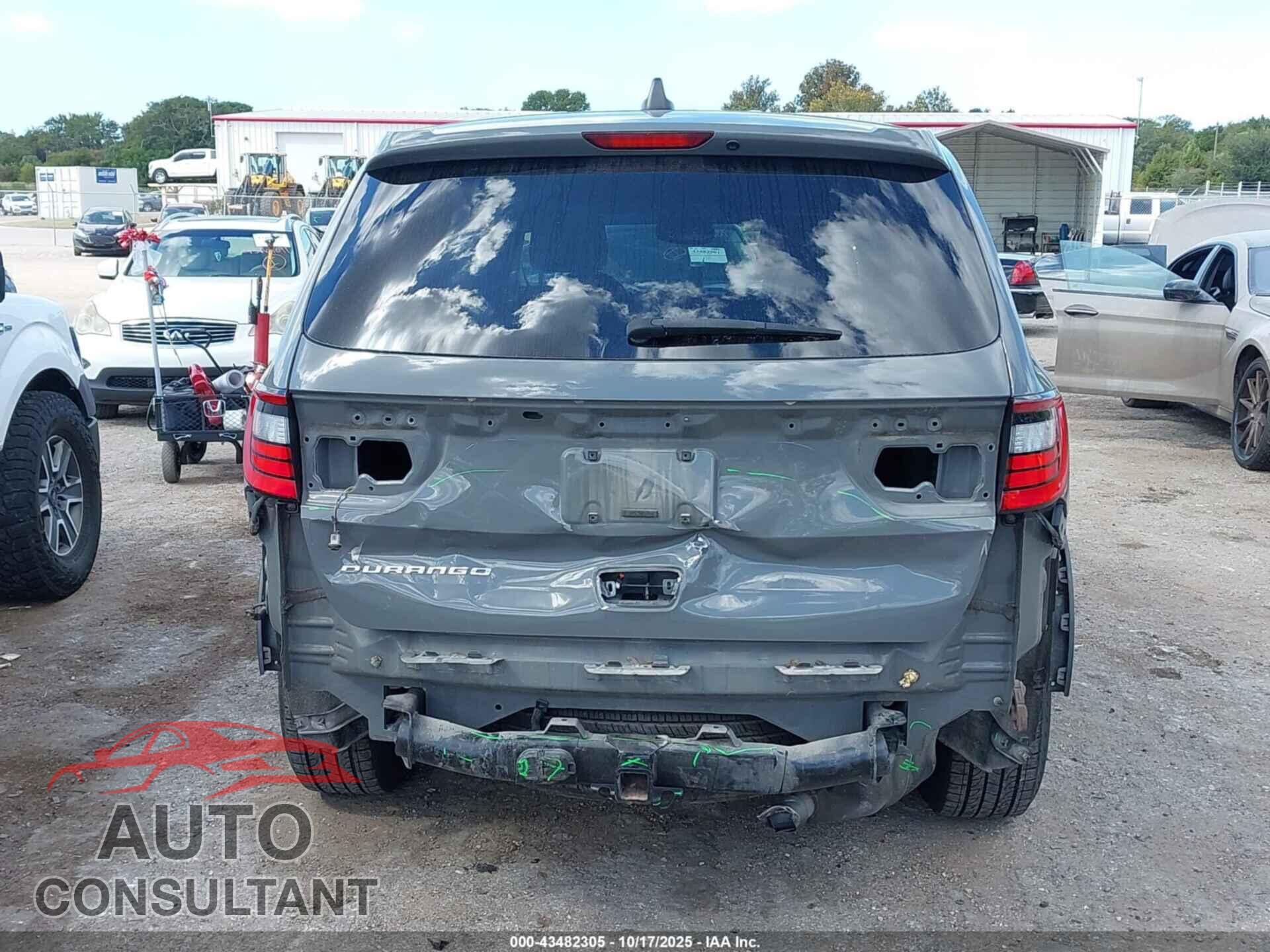 DODGE DURANGO 2019 - 1C4RDHAG6KC644609