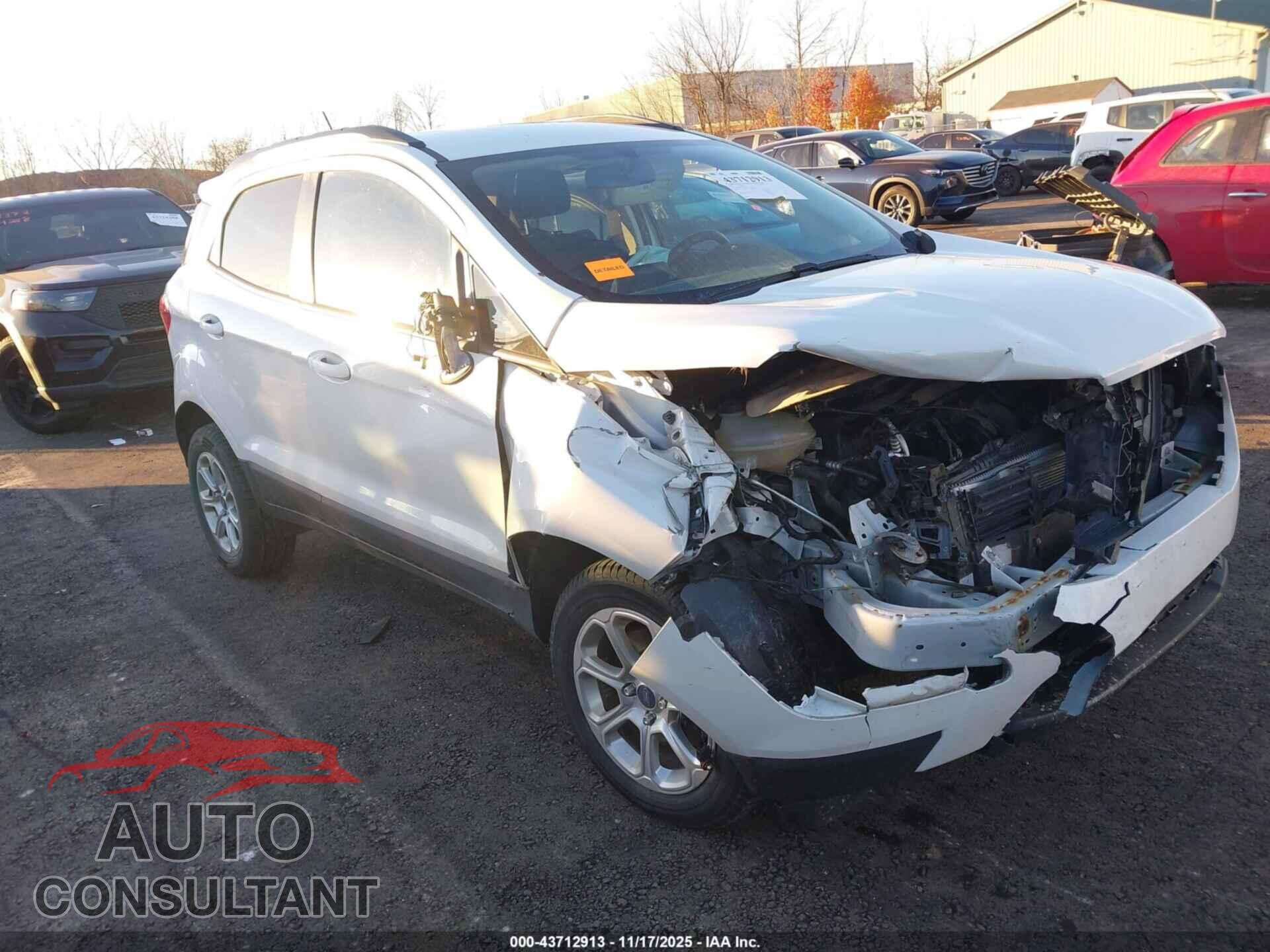 FORD ECOSPORT 2018 - MAJ6P1UL5JC227819